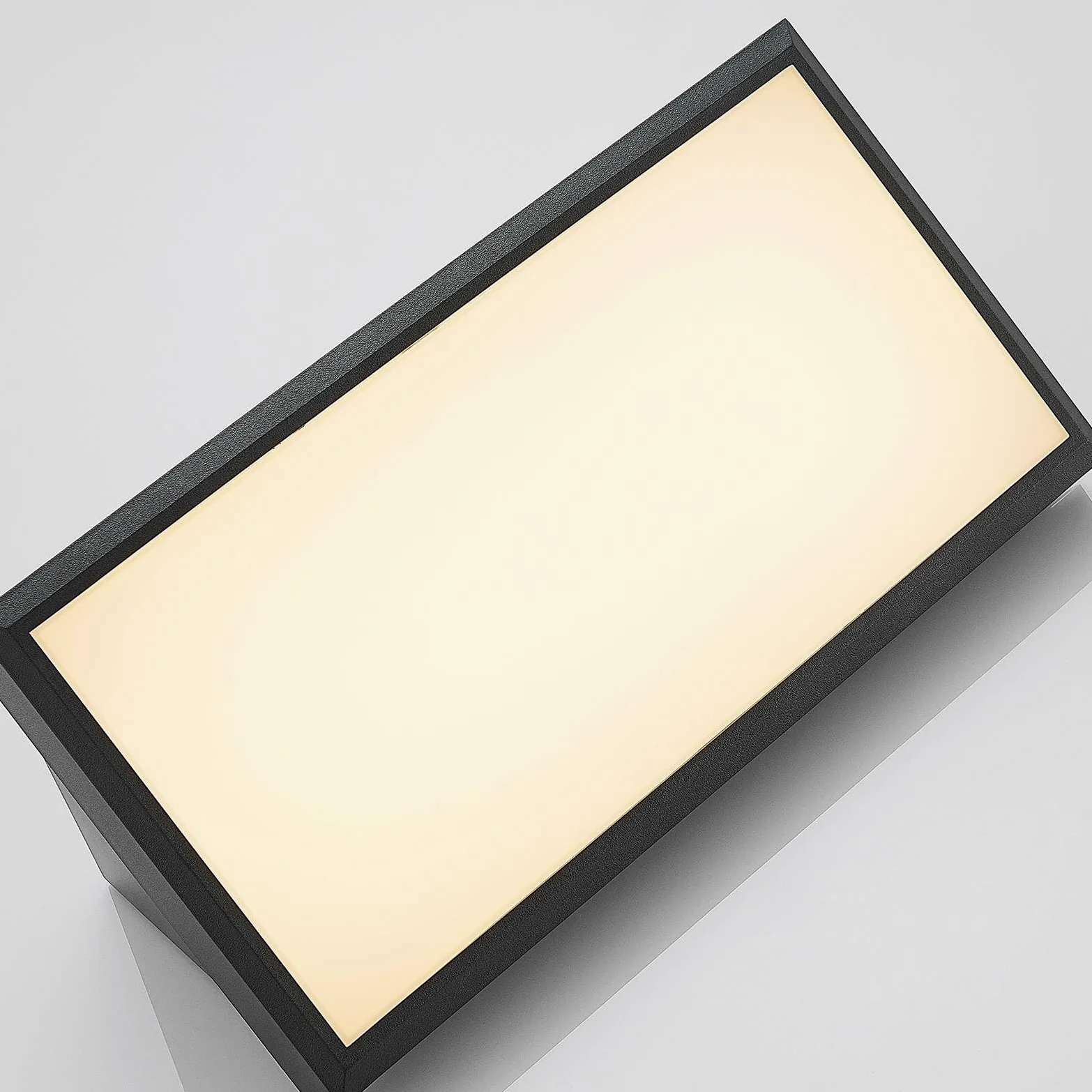 Lindby Applique LED da esterni (Moderno) colore Nero, lampadina inclusa applique lampada outdoor per facciata/parete terrazzo e