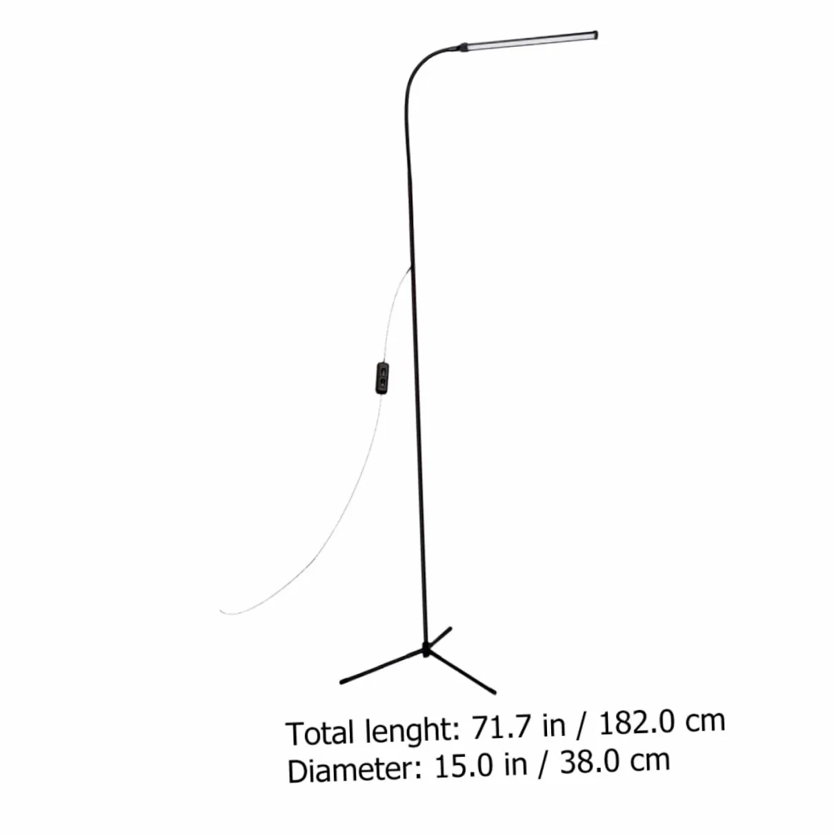 Lampada da Lettura LED con Clip, Braccio lungo Flessibile, Dimmerabile, Luce senza Abbagliamento, Alimentazione Usb, per Scrivania e Comodino