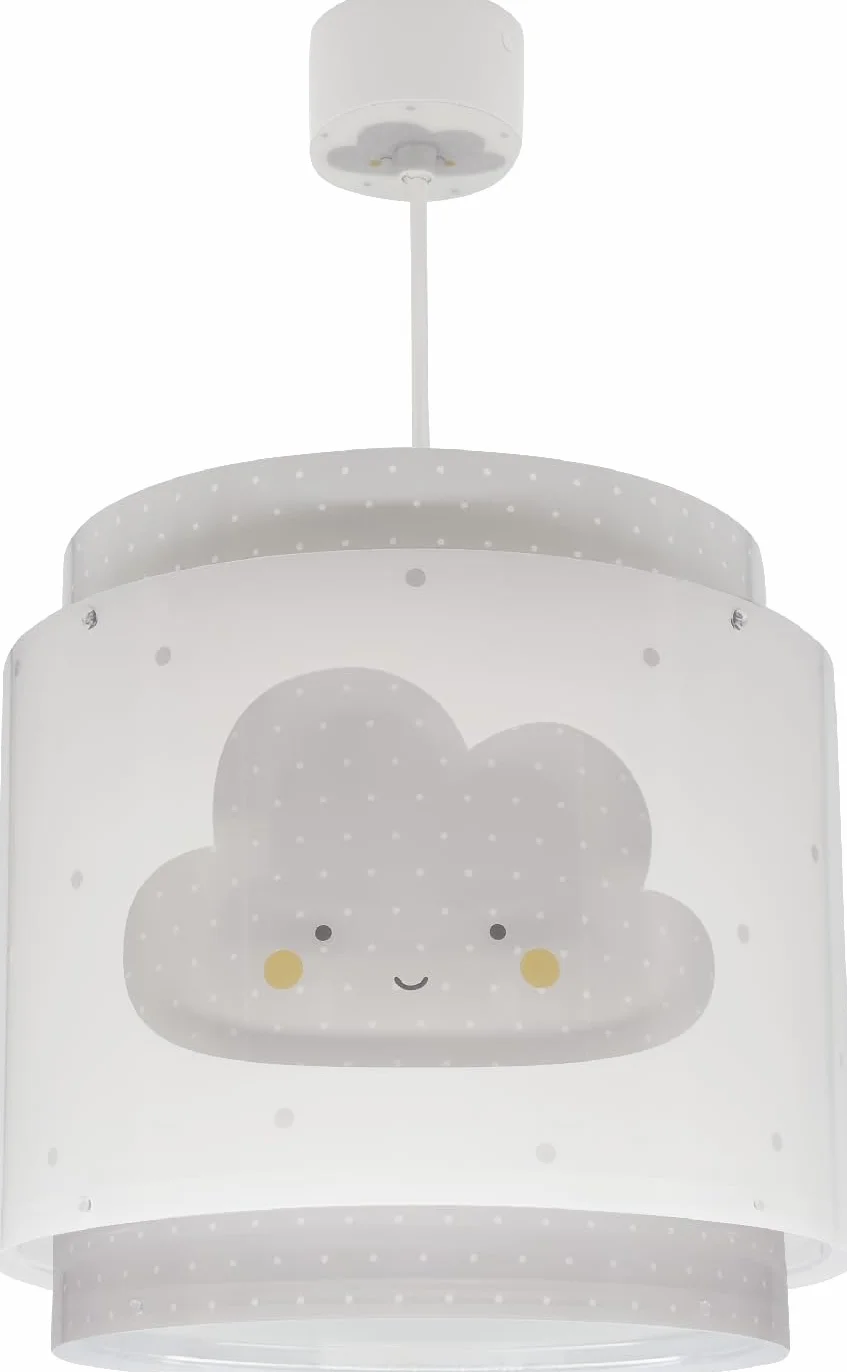 Dalber Lampada da soffitto a sospensione per bambini Baby Dreams Nuvola grigia