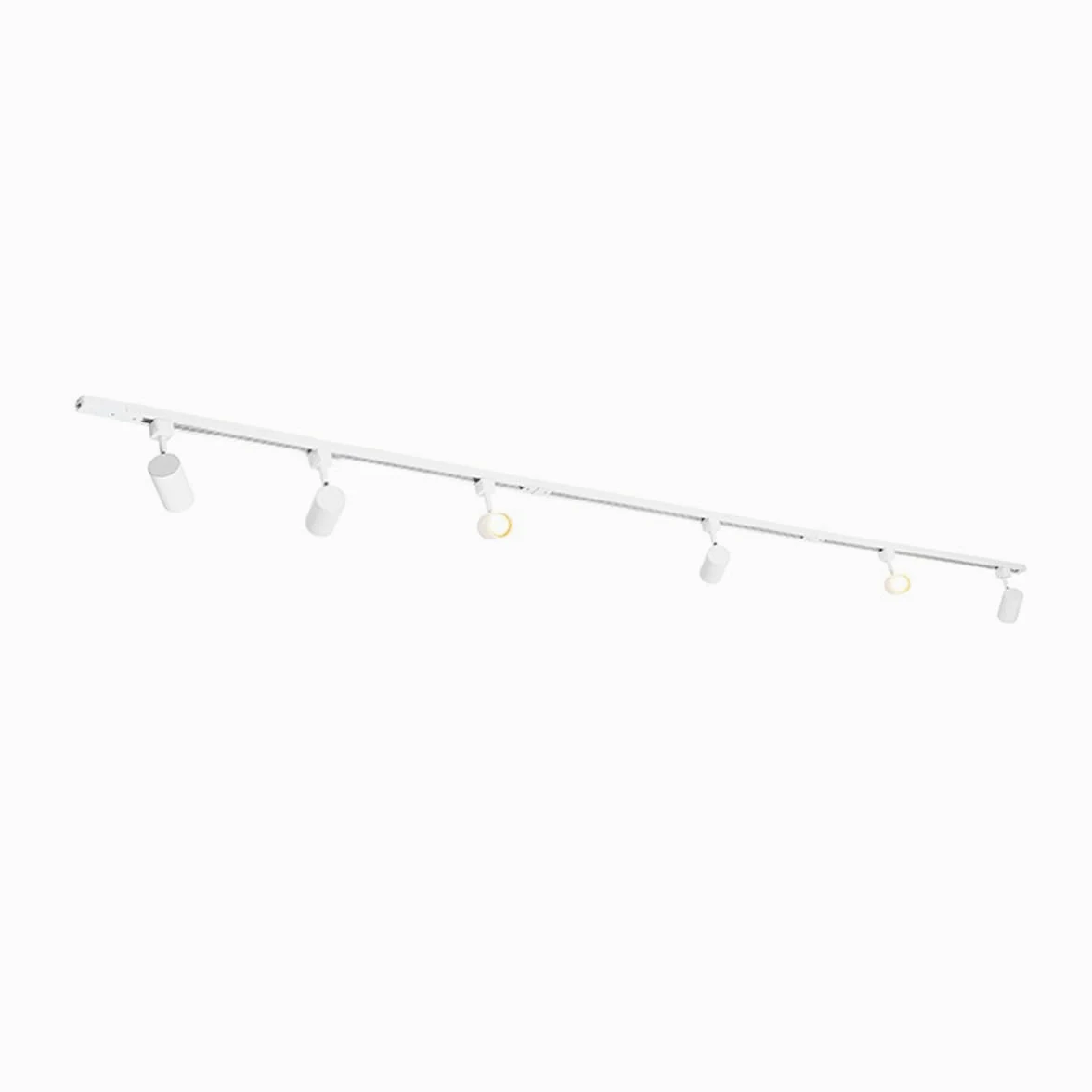 QAZQA iconic jeana - Moderno - 6 luce - L 286 cm - Bianco - Moderno - Soggiorno I Camera da letto I Sala da Pranzo I Cucina