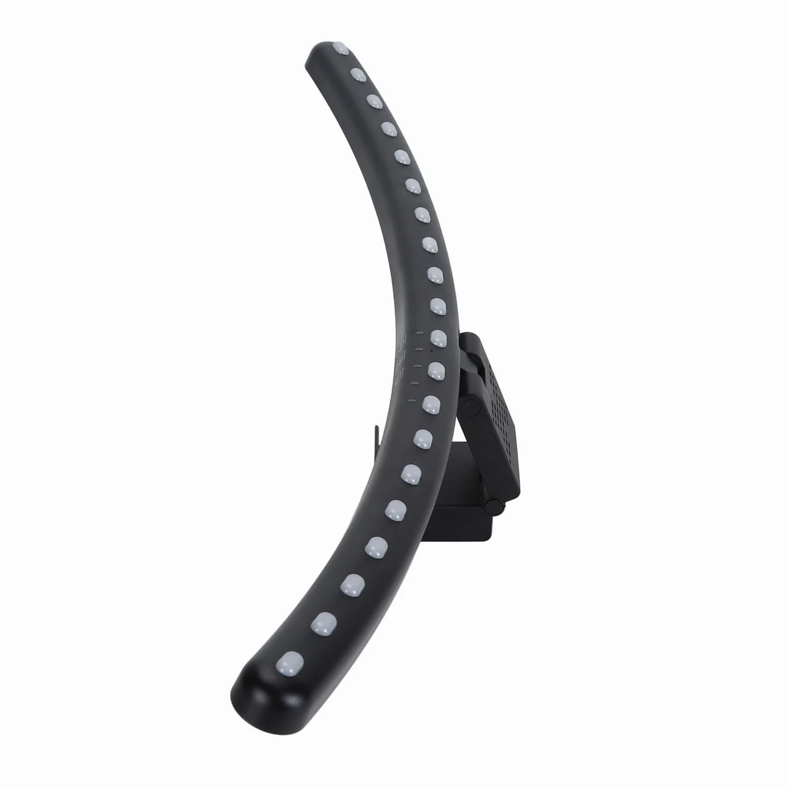 Naroote Barra Luminosa per Monitor a LED, Lampada da Scrivania Curva per la Cura degli Occhi, Lampada Touch Alimentata Tramite USB Ad Angolo Regolabile con 3 Temperature di Colore e Attenuazione