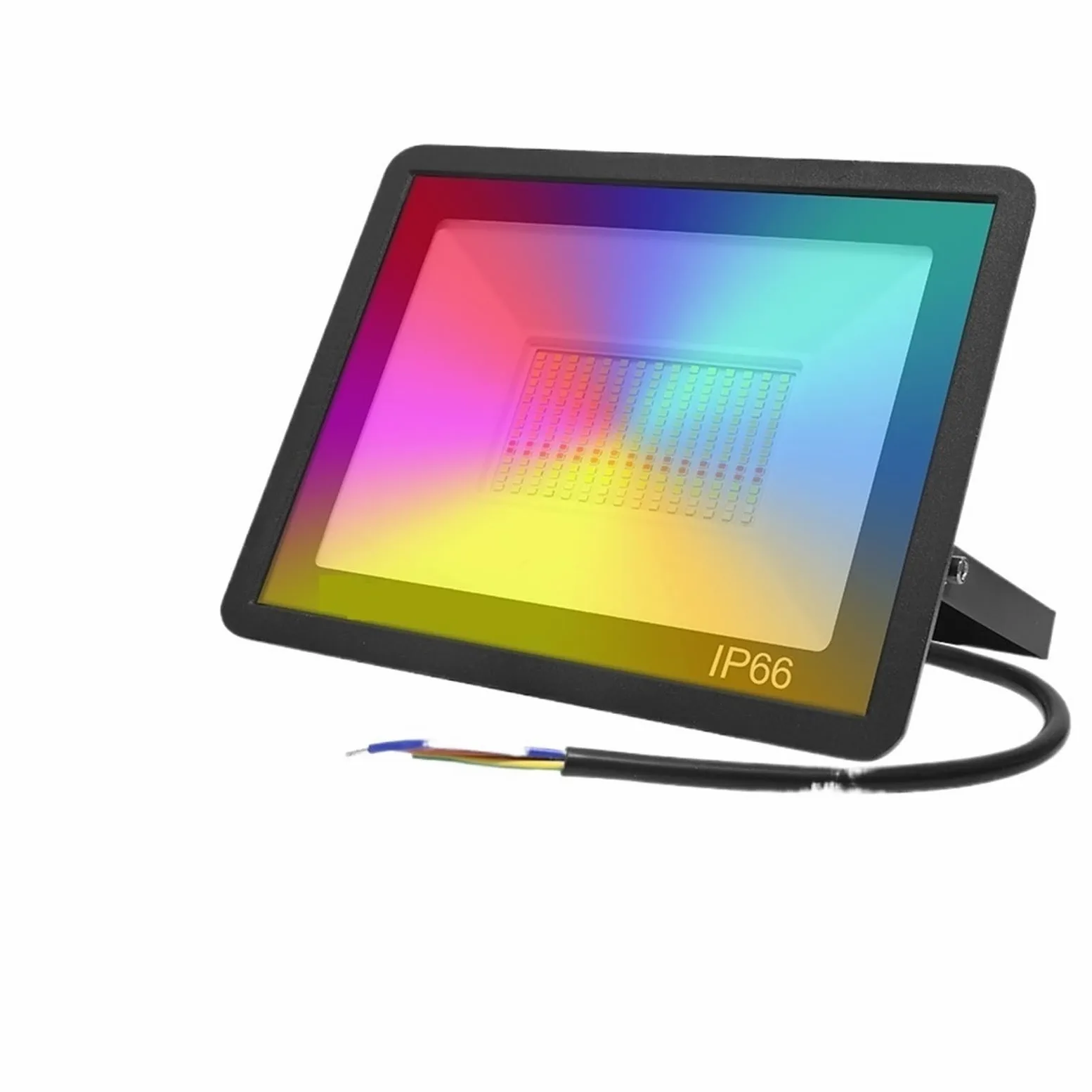 Faretto LED da Esterno, Tuya Smart Proiettore LED Riflettore Illuminazione Esterna 30W 50W 100W RGB Dimmerabile Luce Bianca Calda Fredda Supporto ,per Giardino Corridoio Cortile(With Remote Control,50