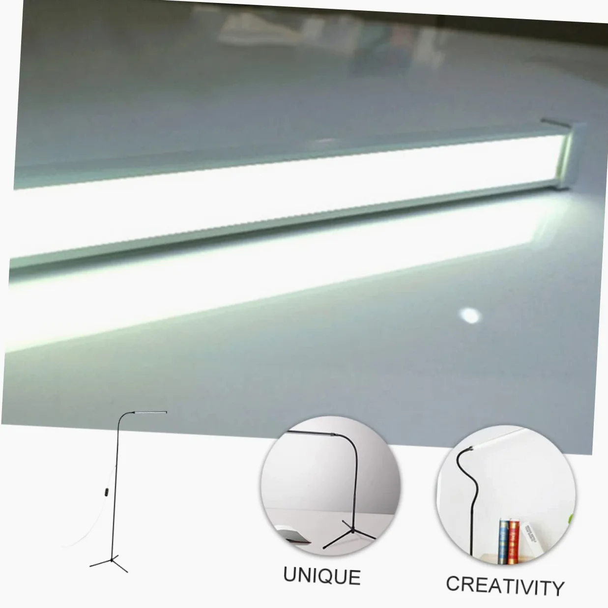 Lampada da Lettura LED con Clip, Braccio lungo Flessibile, Dimmerabile, Luce senza Abbagliamento, Alimentazione Usb, per Scrivania e Comodino