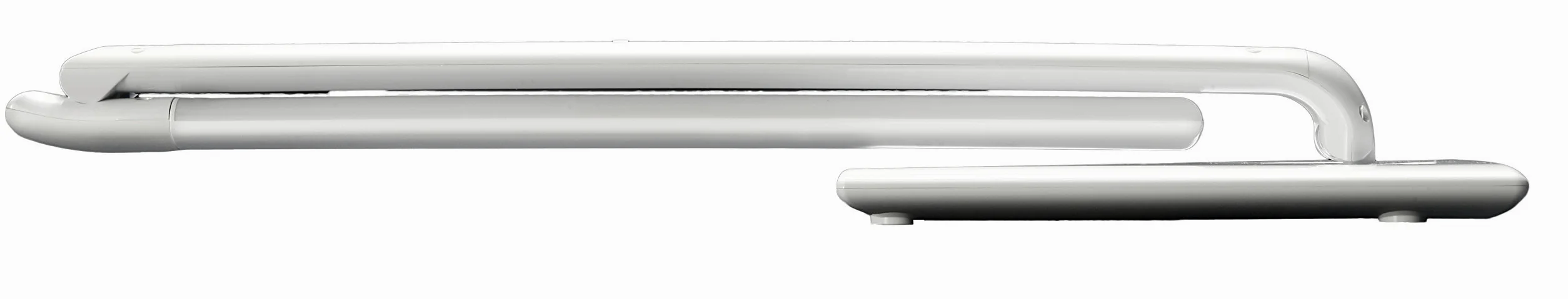 Solight Lampada da tavolo a LED, dimmerabile, 9 W, temperatura colore regolabile, USB, bianco lucido, 9 W