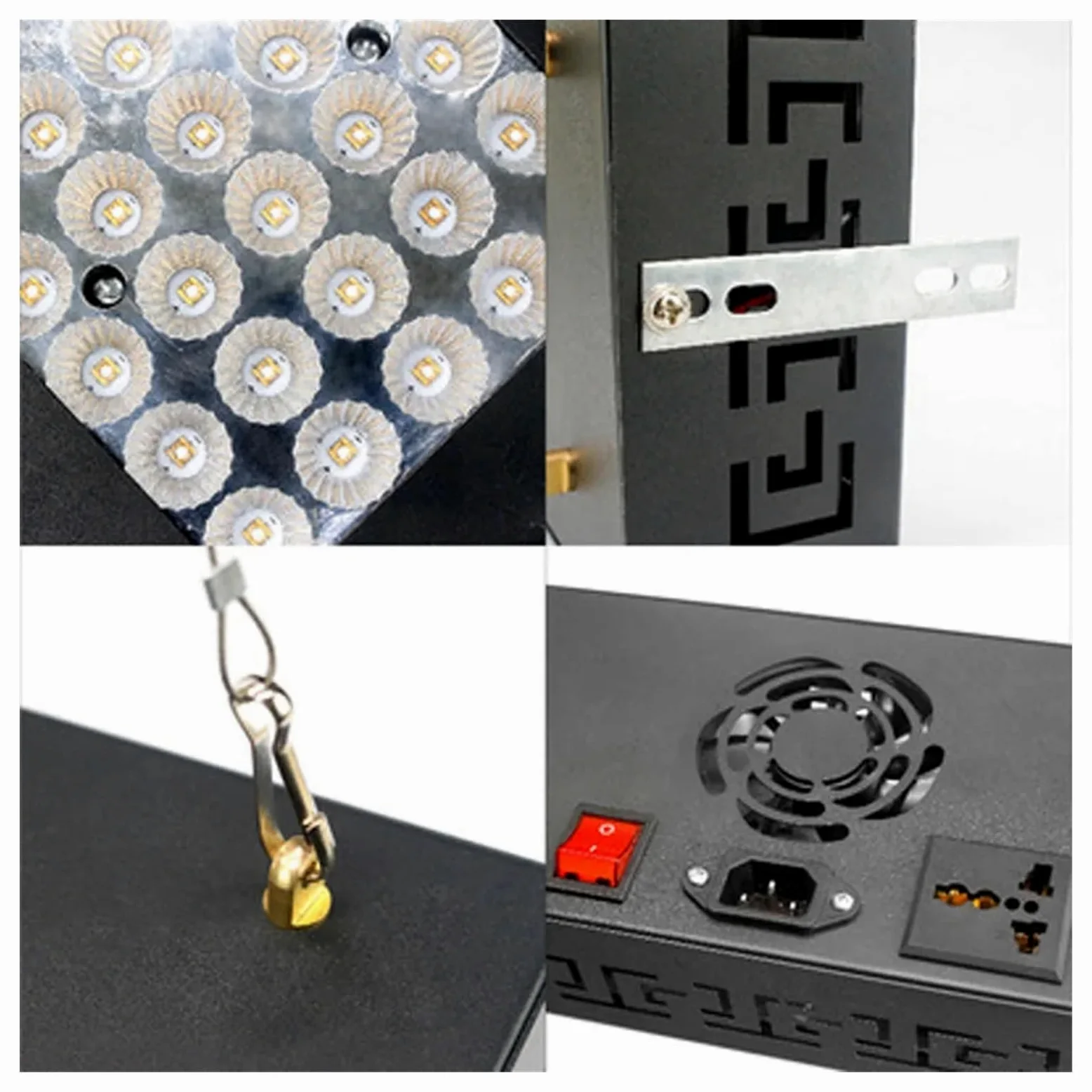 Lampada per polimerizzazione in resina UV, Lampada di polimerizzazione colloidale UV da 2000 W 405 nm 365 nm 395 nm for la stampa di etichette for stampa di etichette a polimerizzazione in resina LED