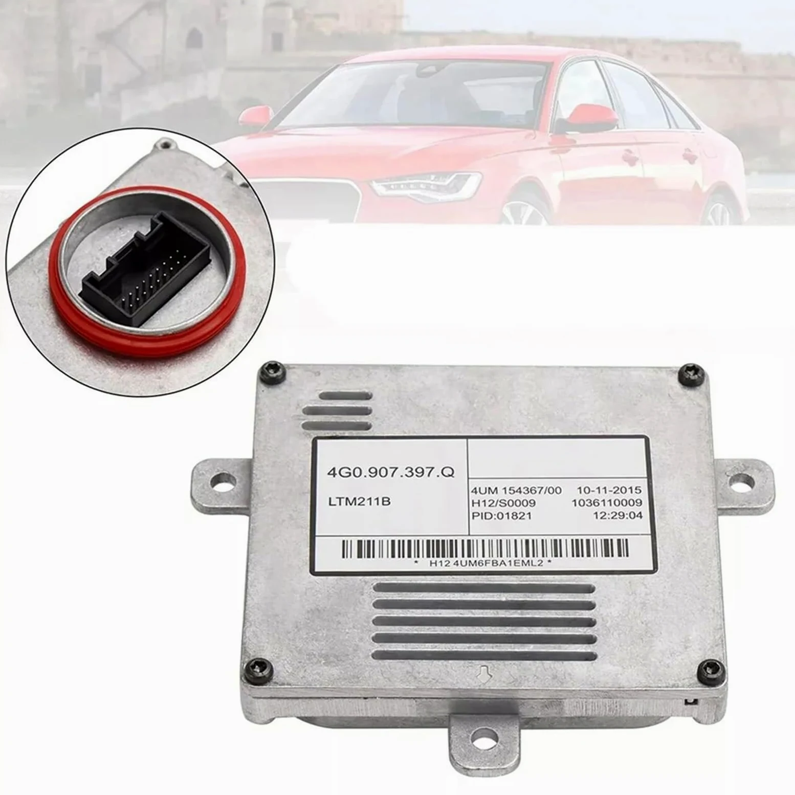 per A3 2012-2016 per A6 2014-2017 per Q3 per TT 2014-2018 Modulo unità di Controllo fari allo Xeno per Auto 4G0907397Q Ballast allo Xeno per Auto