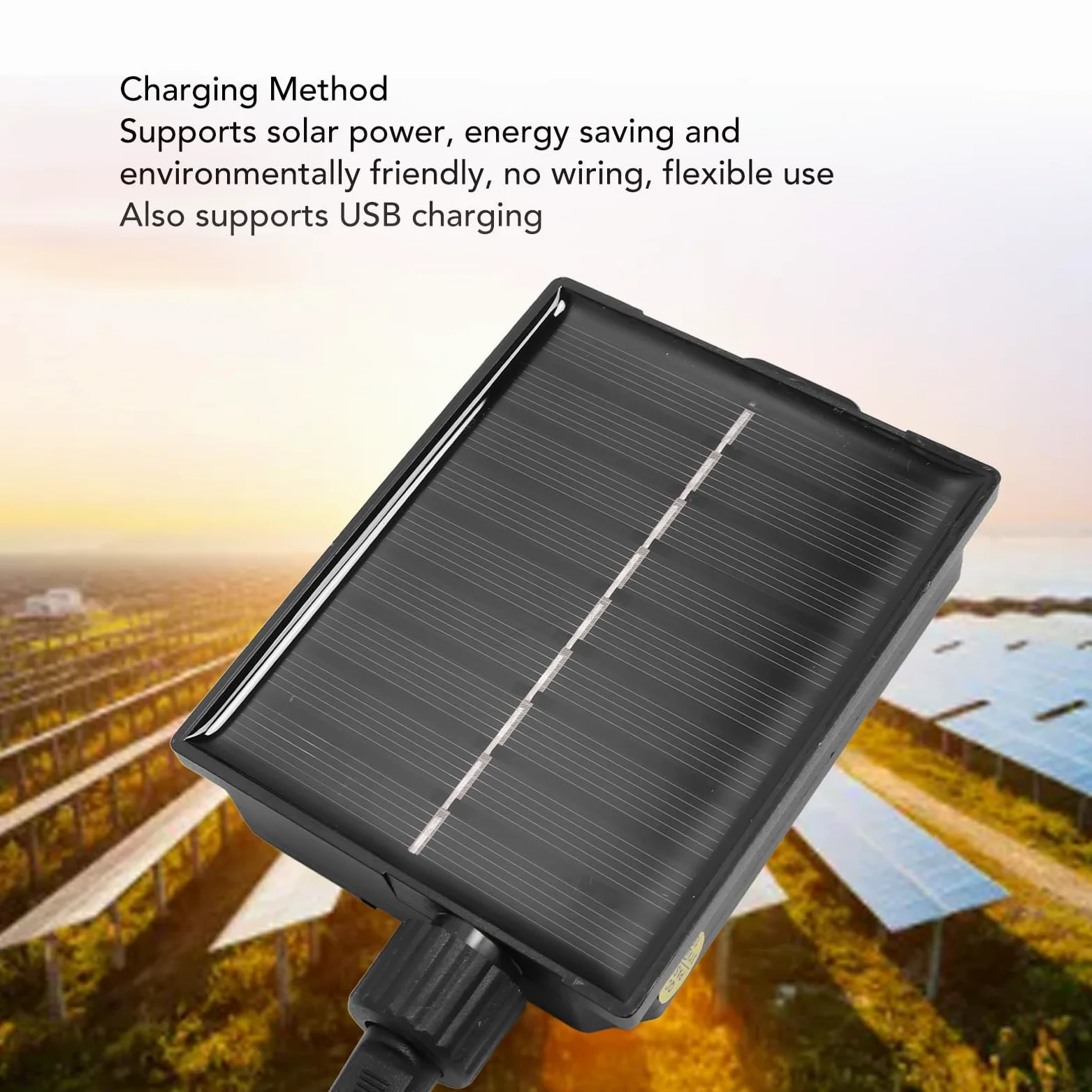 Domary 40 Luci Solari a Stringa LED Lampadine G50 Illuminazione da Esterno per Patio da 32,8 Piedi con Batteria 500 mAh Ricarica USB per la Decorazione del Giardino nel Cortile