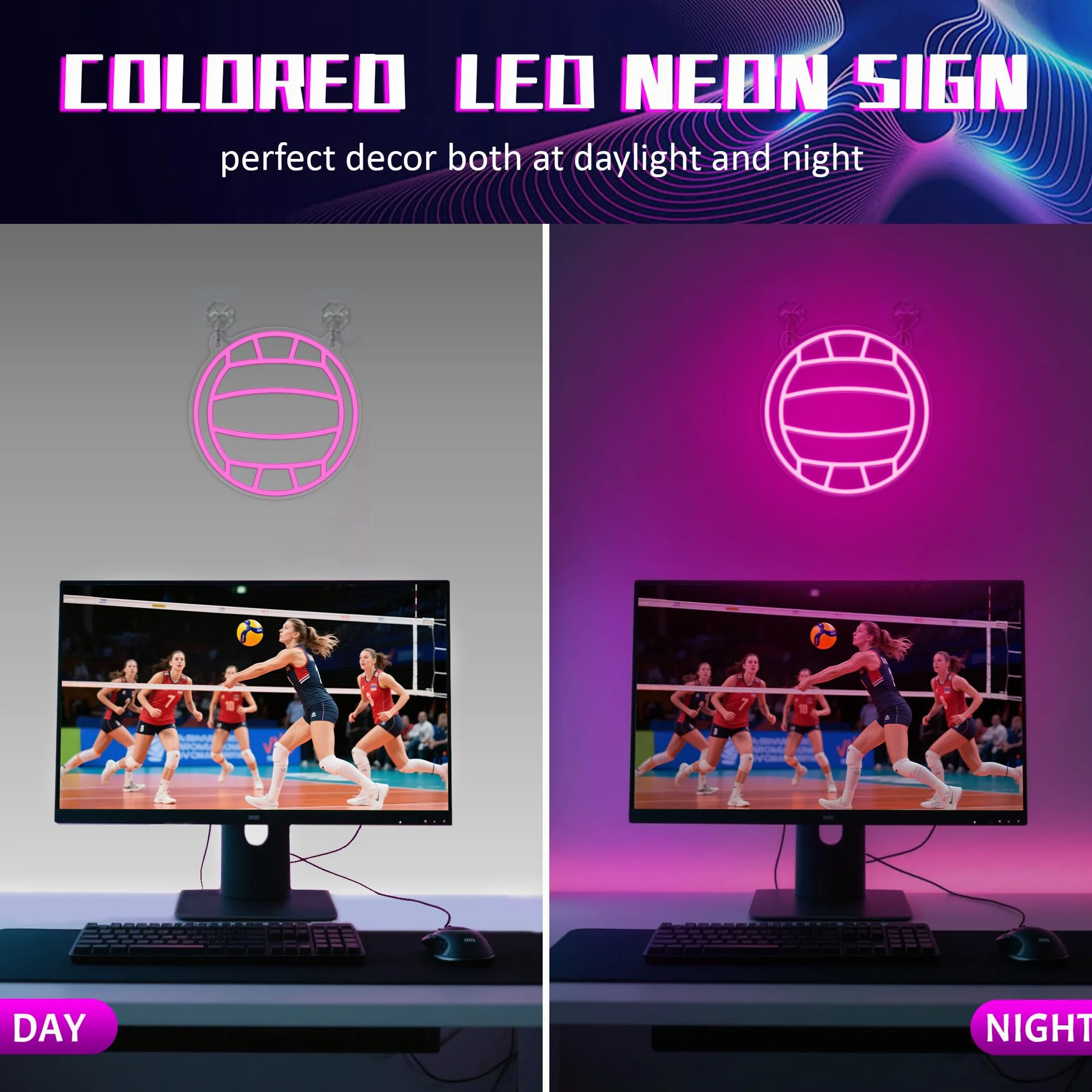 OkiyiD Insegne al neon per decorazione murale