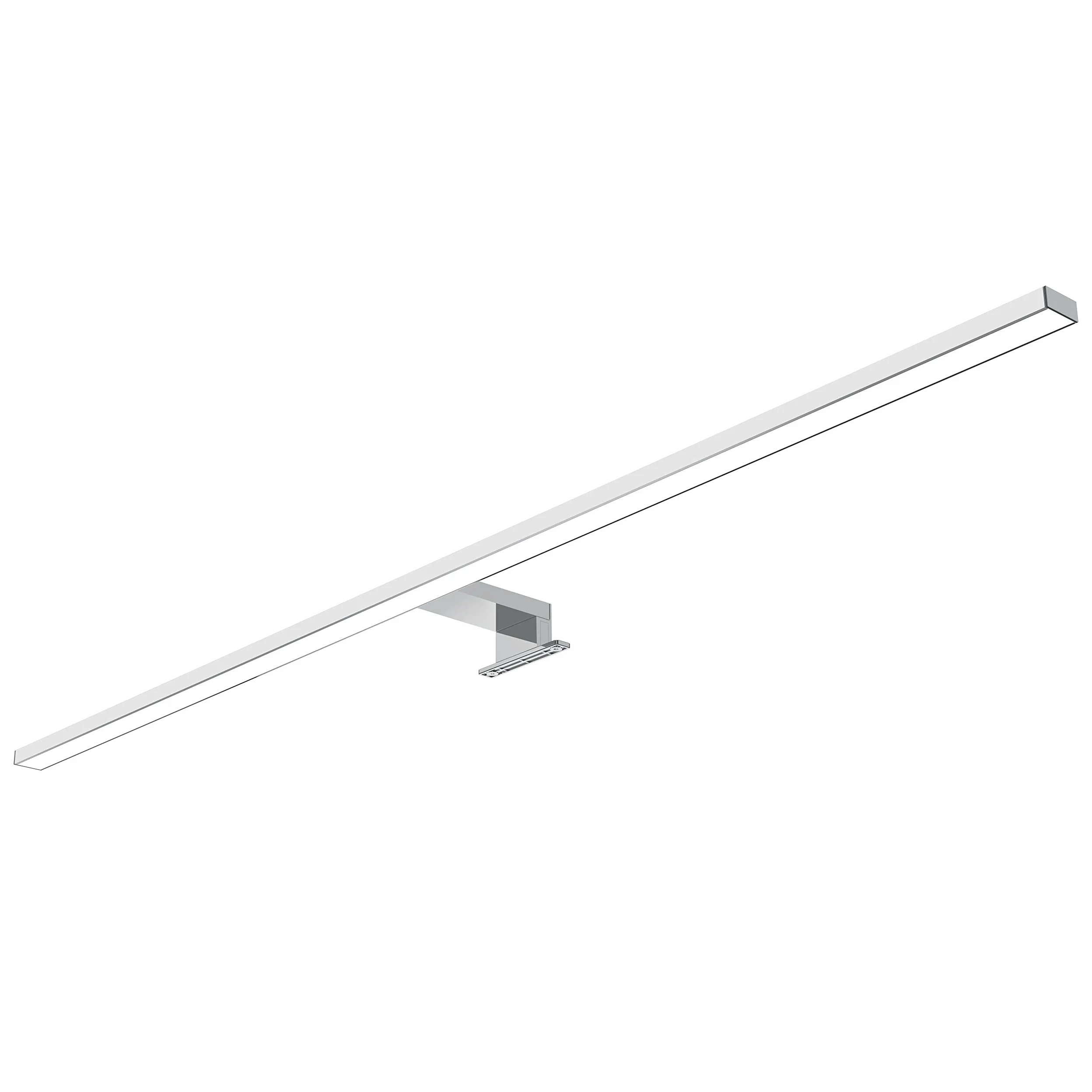kalb | 100cm LED lampada da bagno lampada a specchio lampada a specchio 230V, grigio argento,