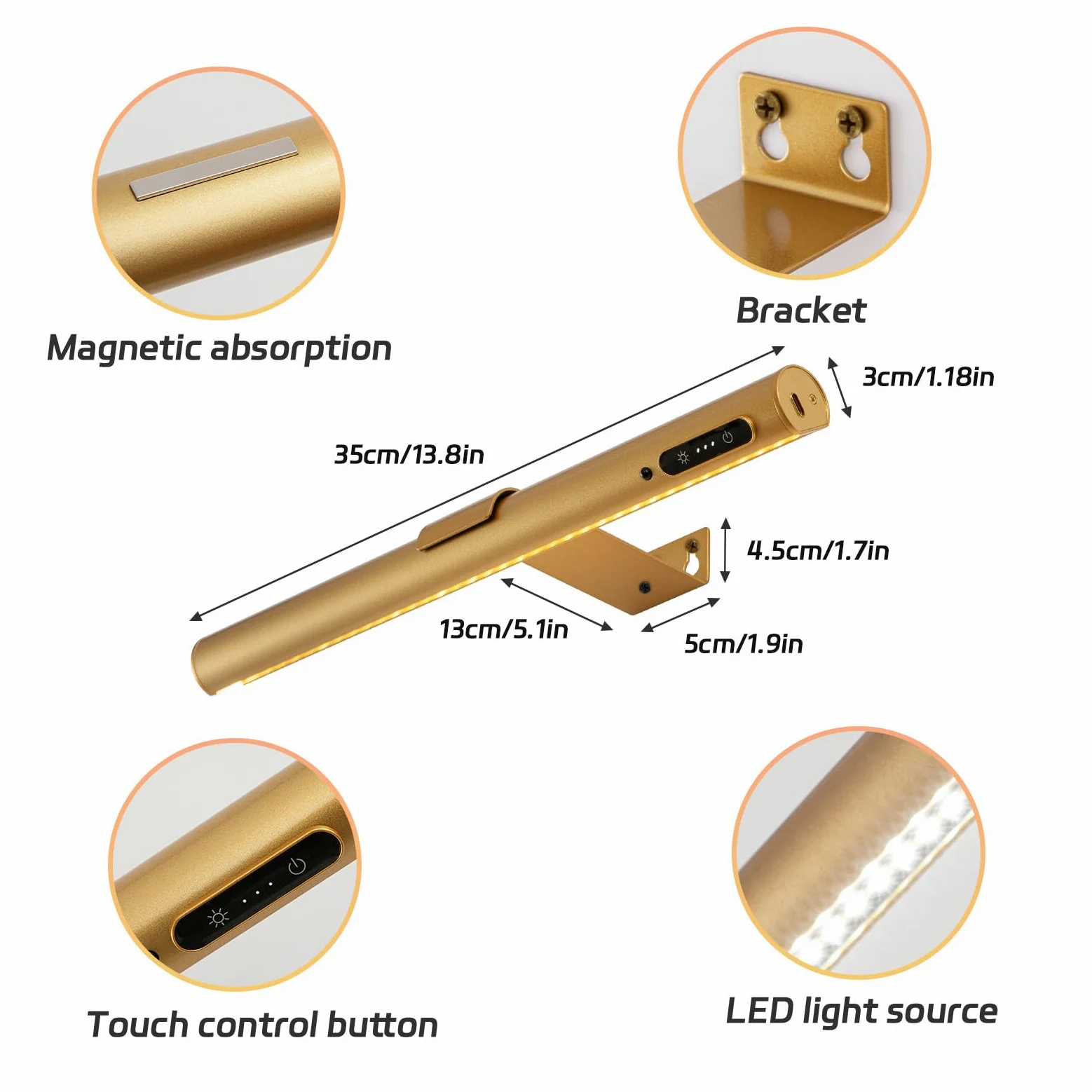 Lampada da parete senza fili,Luci da esposizione led con telecomando,applique da parete con 3 modalità di illuminazione,lampade per quadri con timer,per quadro,affresco e freccette,statue