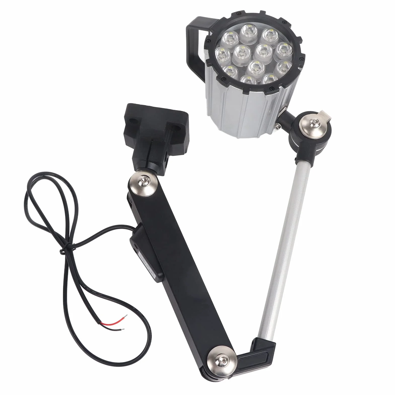 Lampada da lavoro a led impermeabile per macchine utensili CNC Lampada da lavoro pieghevole a prova di olio impermeabile 12w Lampada da tavolo da lavoro 24v