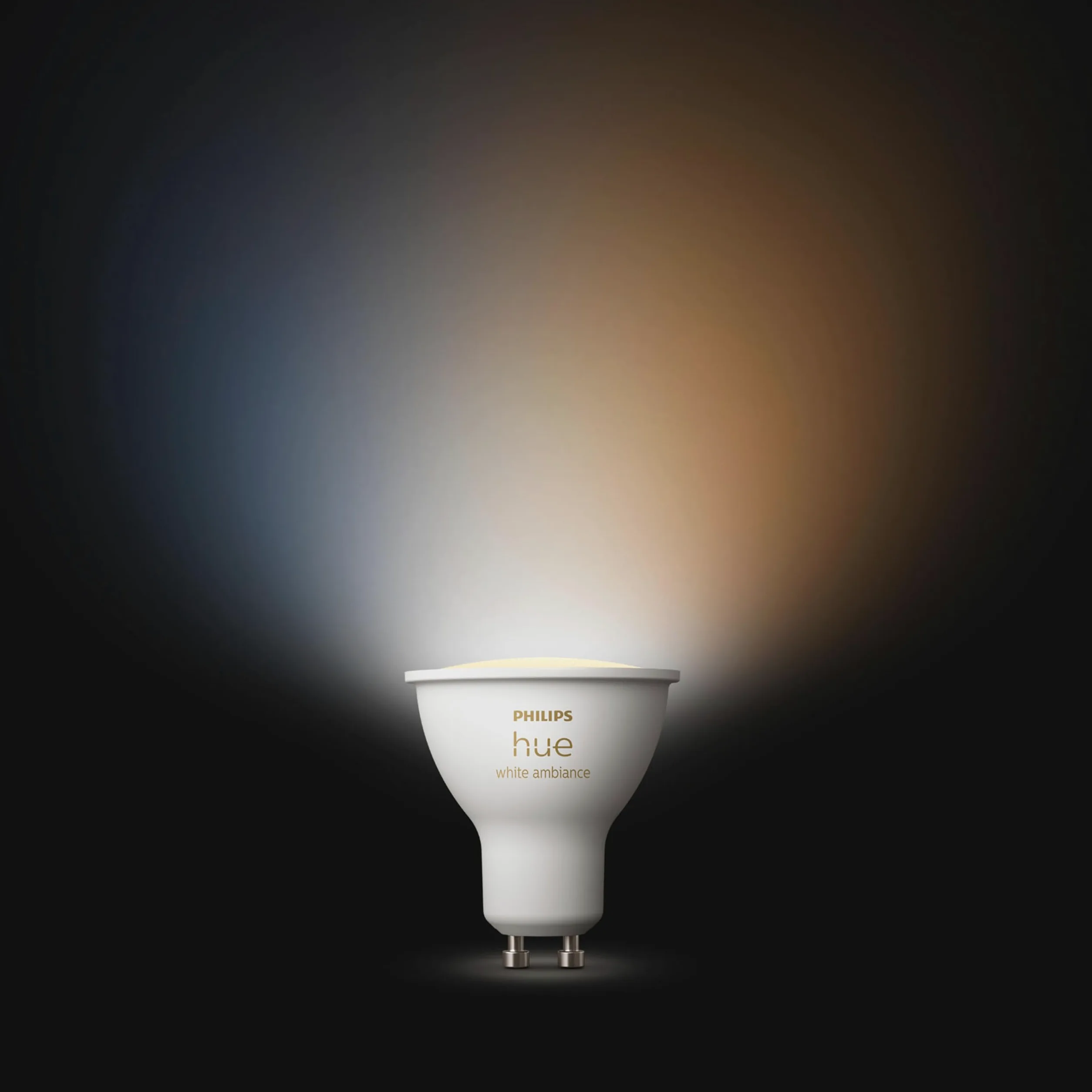 Philips Hue Idris Faretto (Nero) - 1 luce - Calda/Fredda | Include Hue Dimmer Switch - Faretto da parete o soffitto per bagno - GU10 - Hue White Ambiance