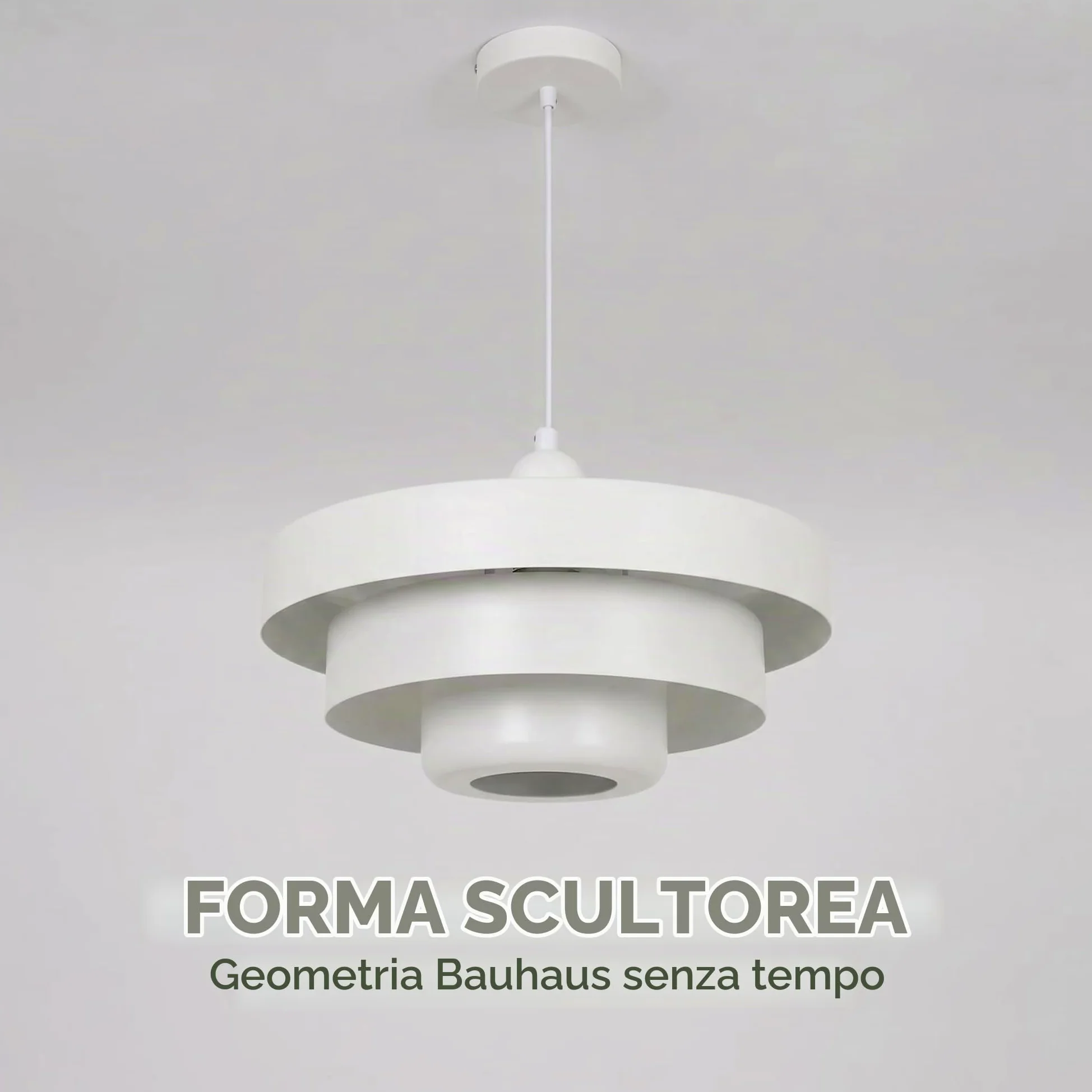 BARCELONA LED lampada sospensione MACARRON E27