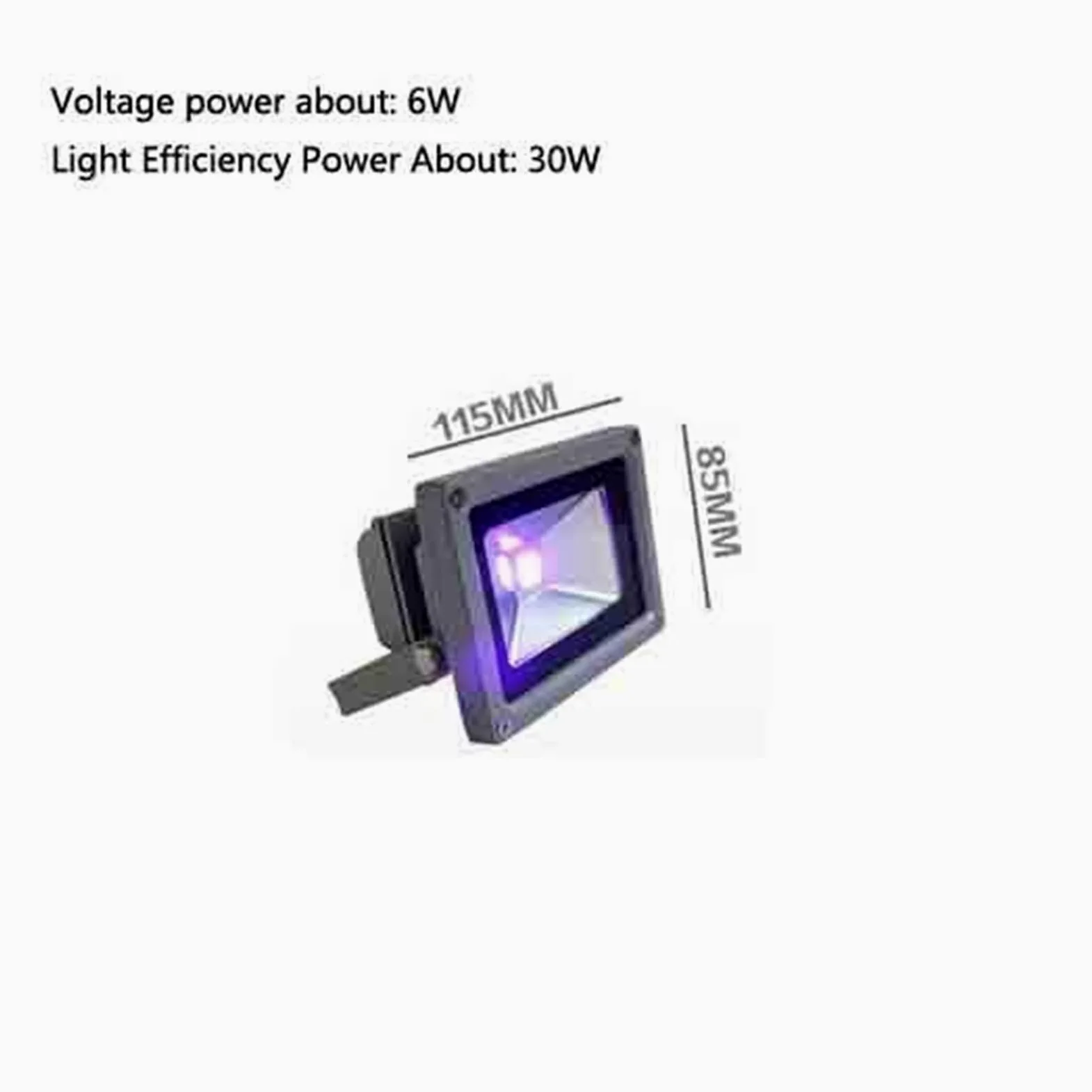 Lampada per polimerizzazione UV 100W 300W 365nm 405nm 395nm Led UV Gel che cura lampada a luce ultravioletta macchina da stampa resina inchiostro vernice stampante 3D for serigrafia(395NM,30W)