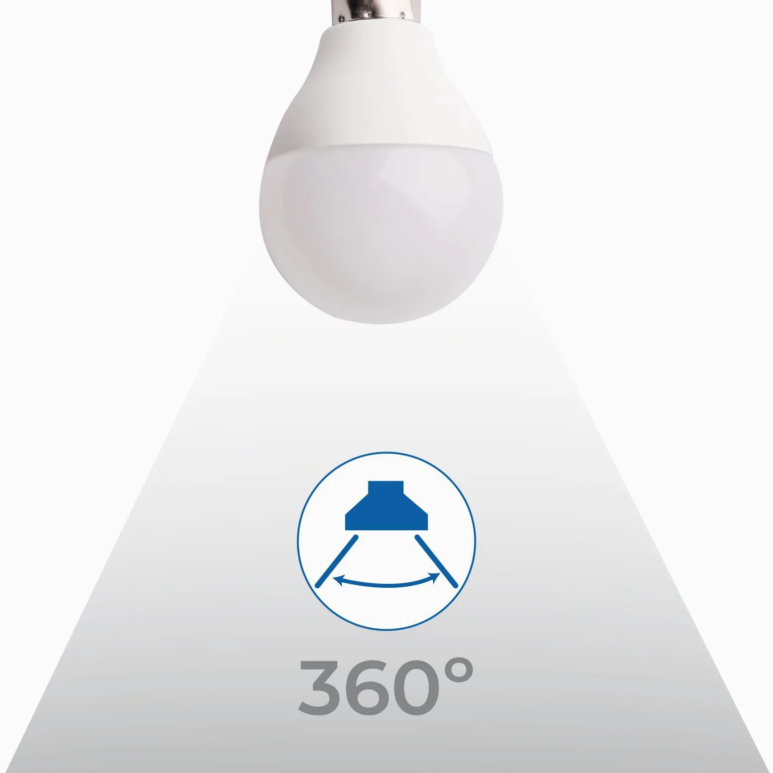 LED ATOMANT 100x Lampadina LED E14 G45 7W Bianco Freddo 630lm | Attacco piccolo