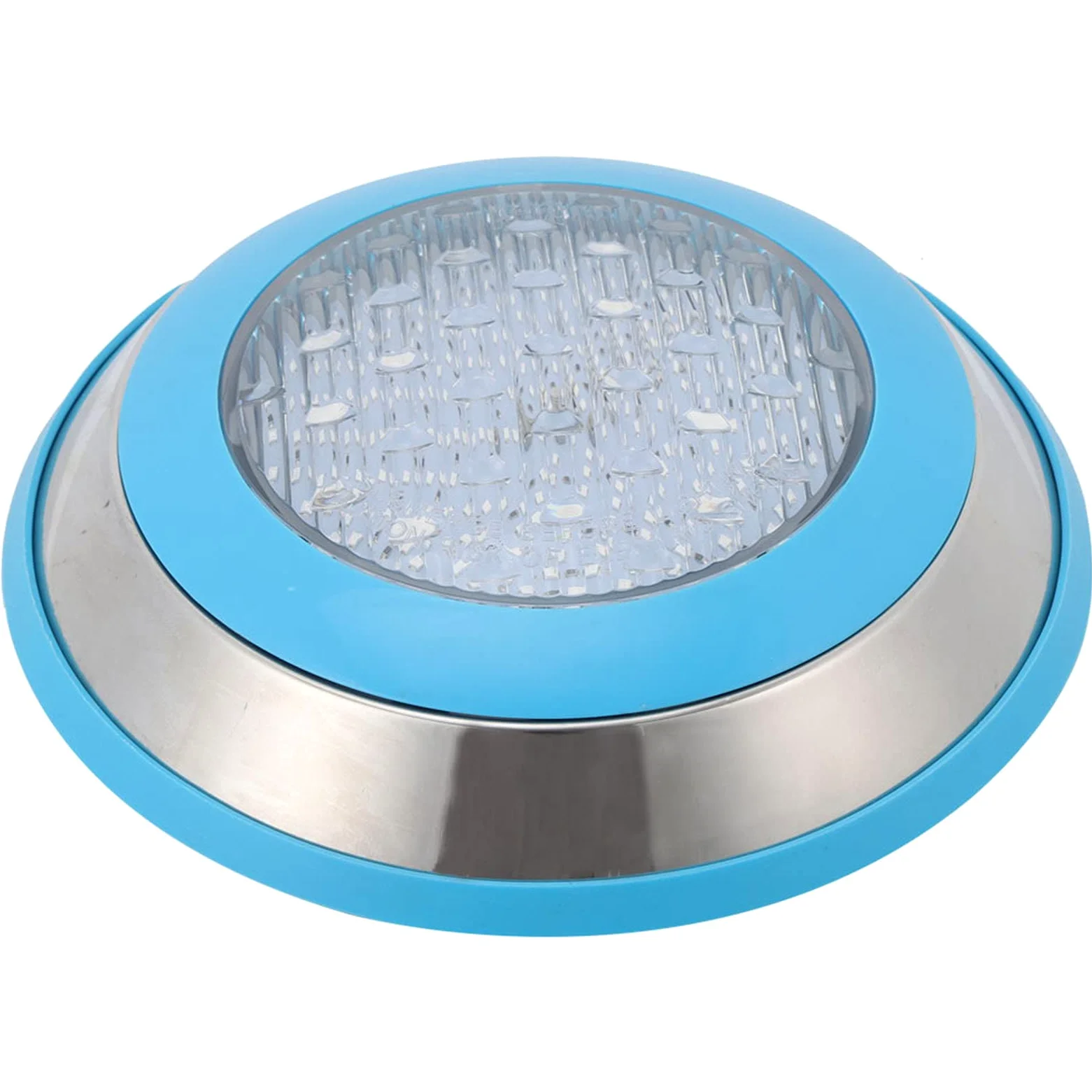 Garosa Lampada Subacquea in Acciaio Inossidabile IP68 Impermeabile, Lampada Subacquea a Parete a LED da 15W per Fontane da Piscina, Controllo RGB con Telecomando, Voltaggio Sicuro AC12V