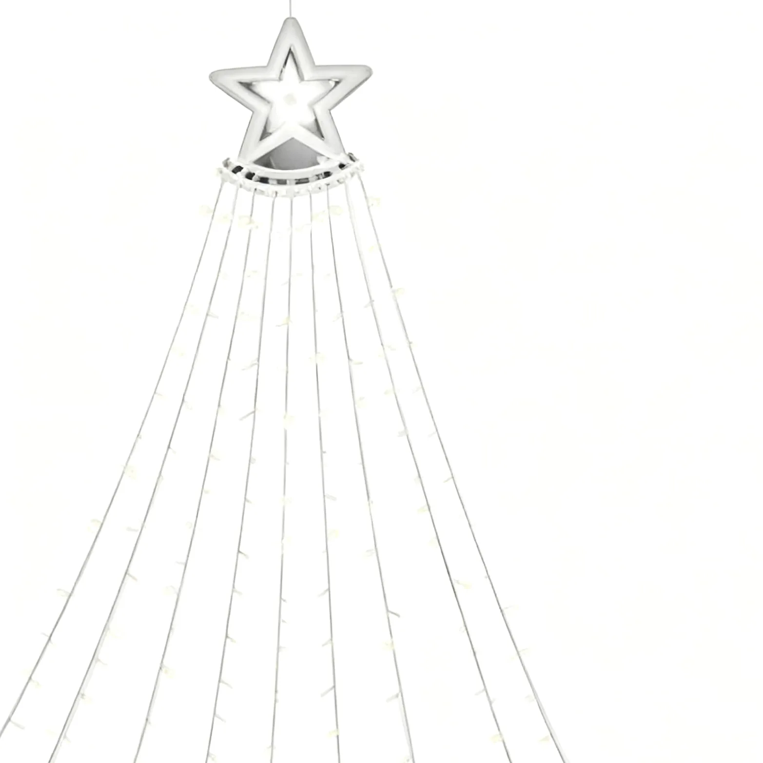 Generisch natalizie a energia solare, 3,35 metri, a LED, impermeabili