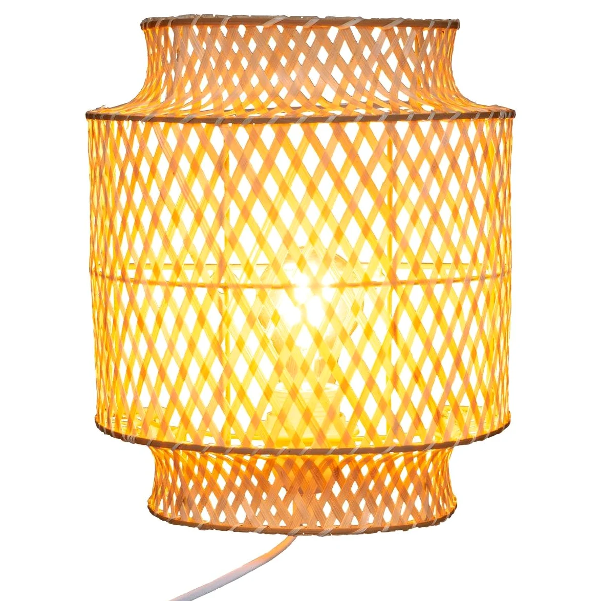 Atmosphera - Lampada da parete Liby - Bamboo D23 cm