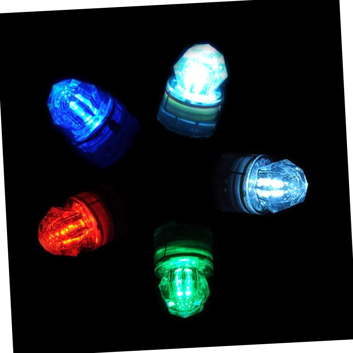 Yardwe 10 Pezzi Luce di Pesca Subacquea LED Richiamo di Pesca Luce Notturna Luce di Notte Attrezzi da Pesca di Notte Luci da Pesca per di Notte Lampada da Pesca Luce Subacquea Richiamo