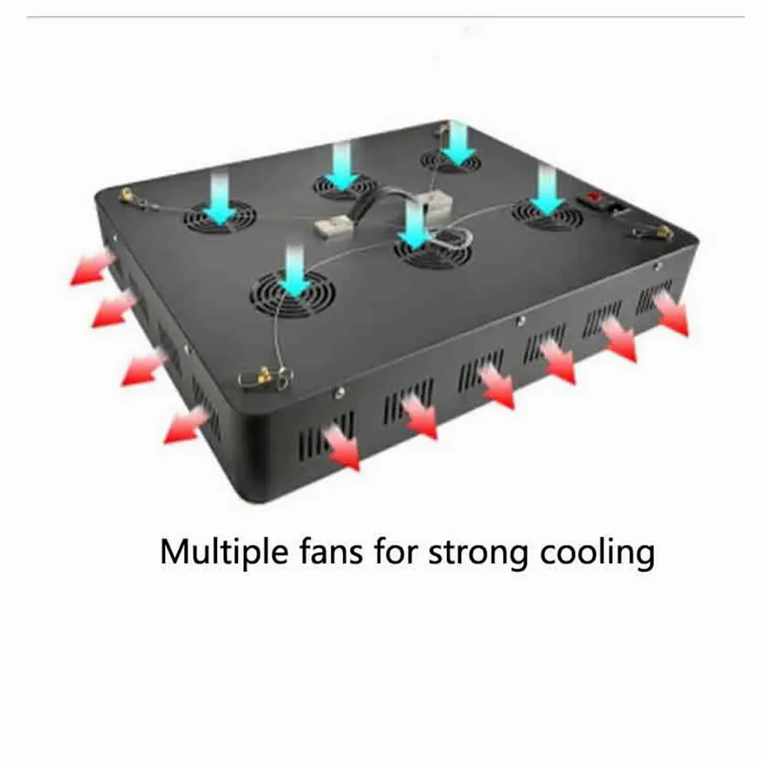 Lampada per polimerizzazione UV 2500W 405nm Ampia Area UV Luce Ultravioletta Macchina da Stampa a Olio Vetro Lnk Shadowless Colla Olio Verde Anti-Vernice Inchiostro Lampada for Indurimento(395nm)