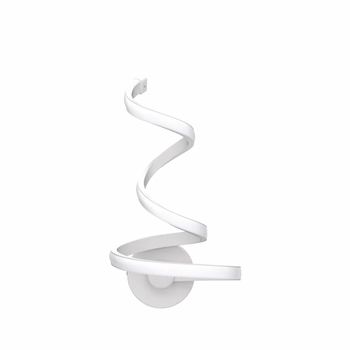 Modeen Lampada da parete a spirale a LED, Semplice e moderna, Creatività da comodino, Camera da letto, in metallo