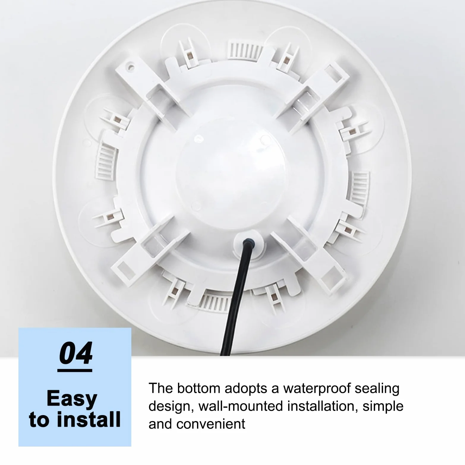 flexman Luce della Piscina, AC12V IP68 Luce Bianca Impermeabile di Illuminazione a LED, Luce Subacquea Montata a Parete per Acquari, Serbatoi di Pesce, Fontane, Stagno (35W)