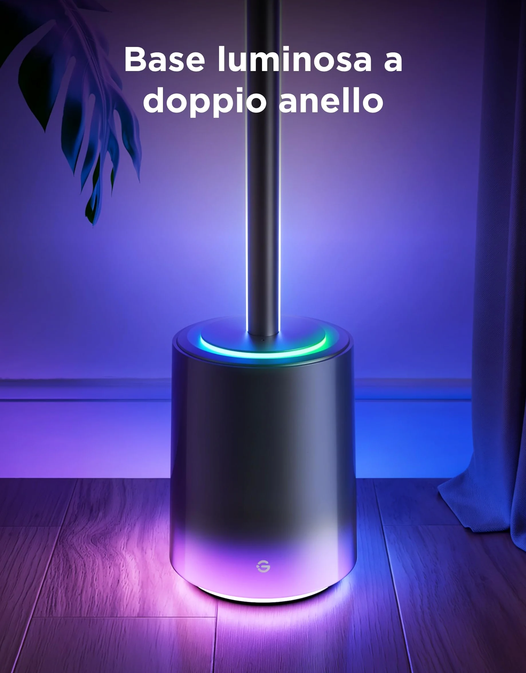 Govee Lampada da Terra 3 RGBIC, Luci LED Compatibile con Alexa e Matter, 152cm Dimmerabile 2100lm con Telecomando e APP, 100 Modalità, Lampada per Comodino, Camera da Letto e Salotto, Nero