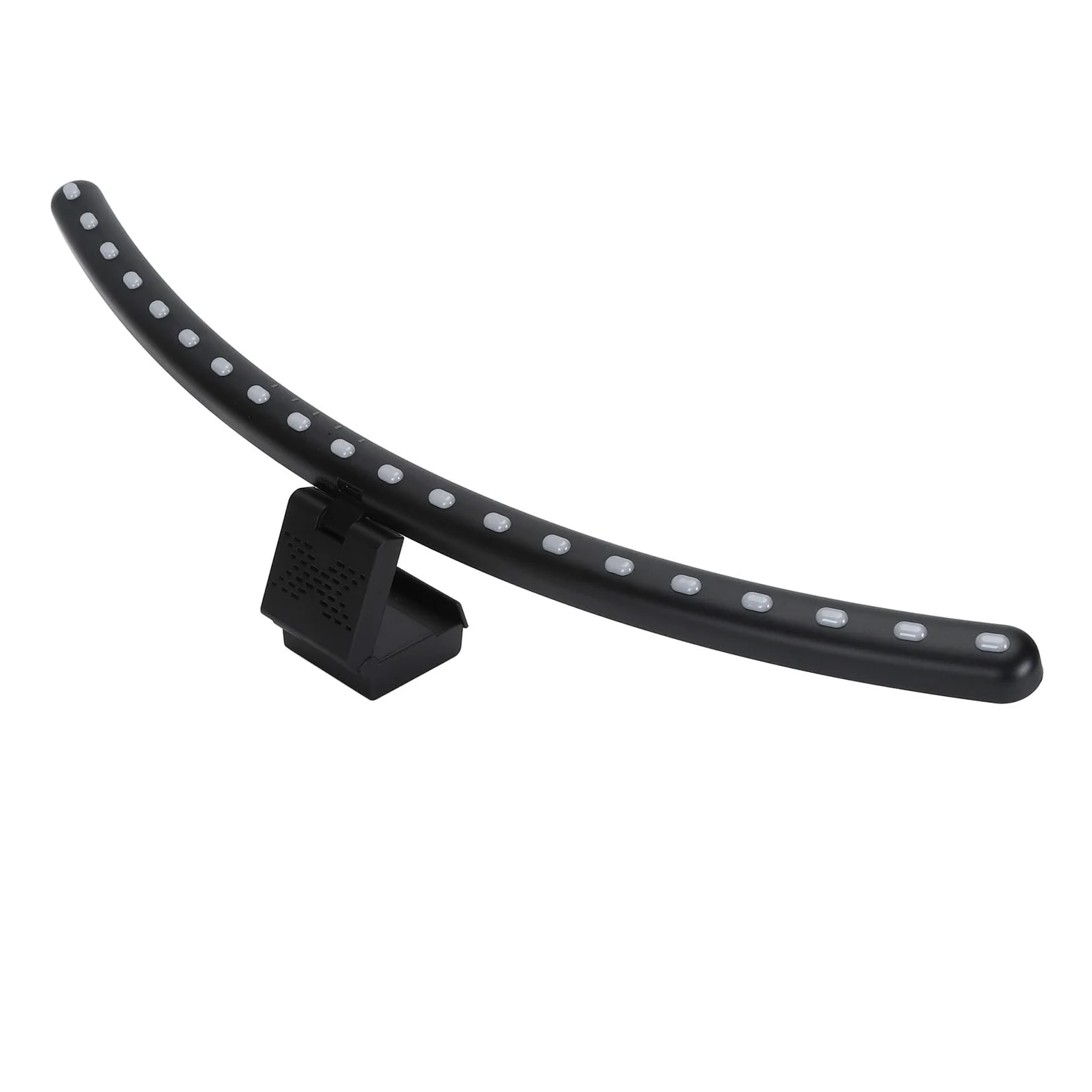 SUNGOOYUE Barra Luminosa per Monitor a LED, Lampada da Scrivania Alimentata Tramite USB con Angolo Curvo e Regolabile, con 3 Temperature di Colore e Regolazione Continua, per la Lettura