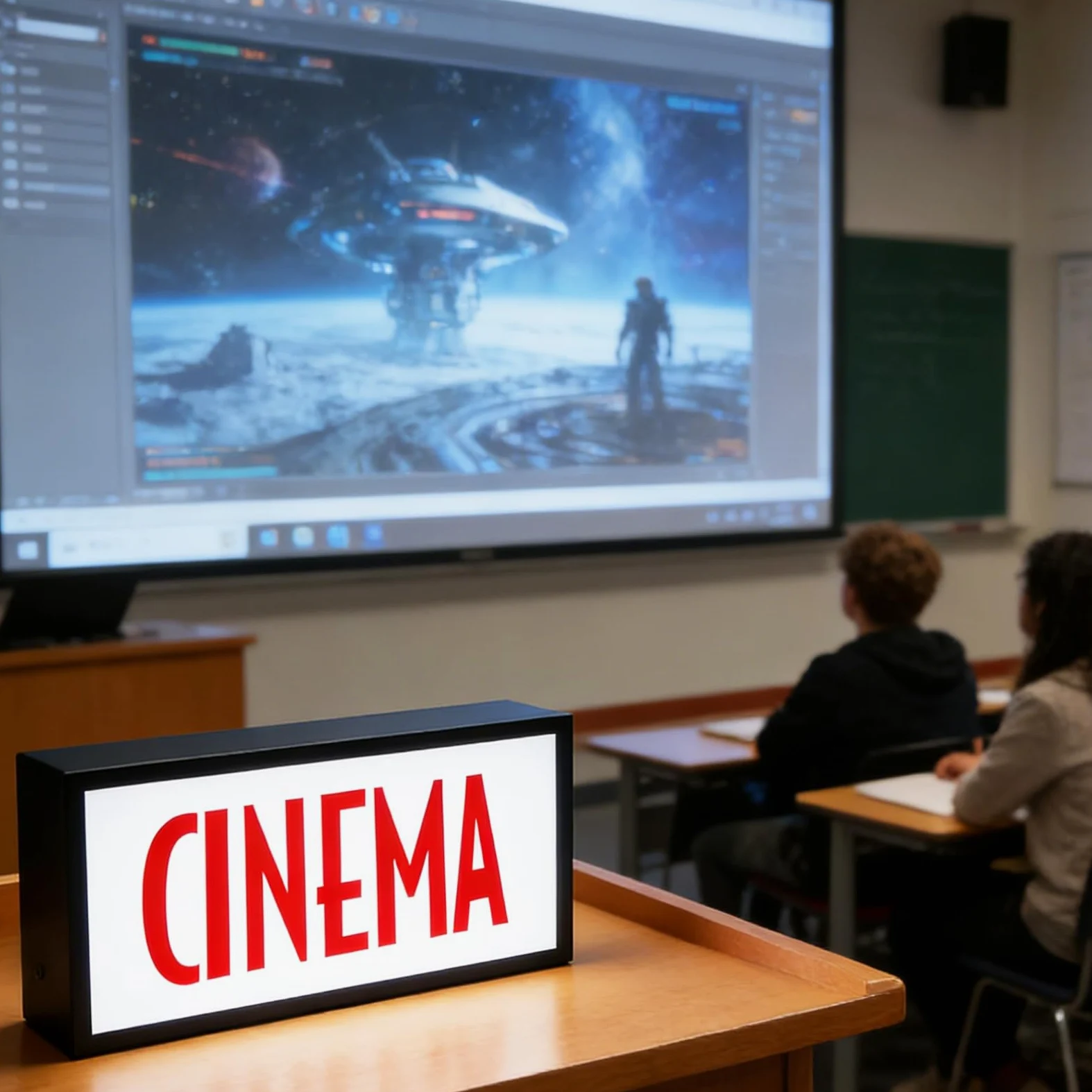 Segnale cinematografico vintage con effetto neon, alimentazione USB, dimmerabile, per Home Theater, sala multimediale, cinema, bar, illuminazione ambientale, regalo per gli appassionati di