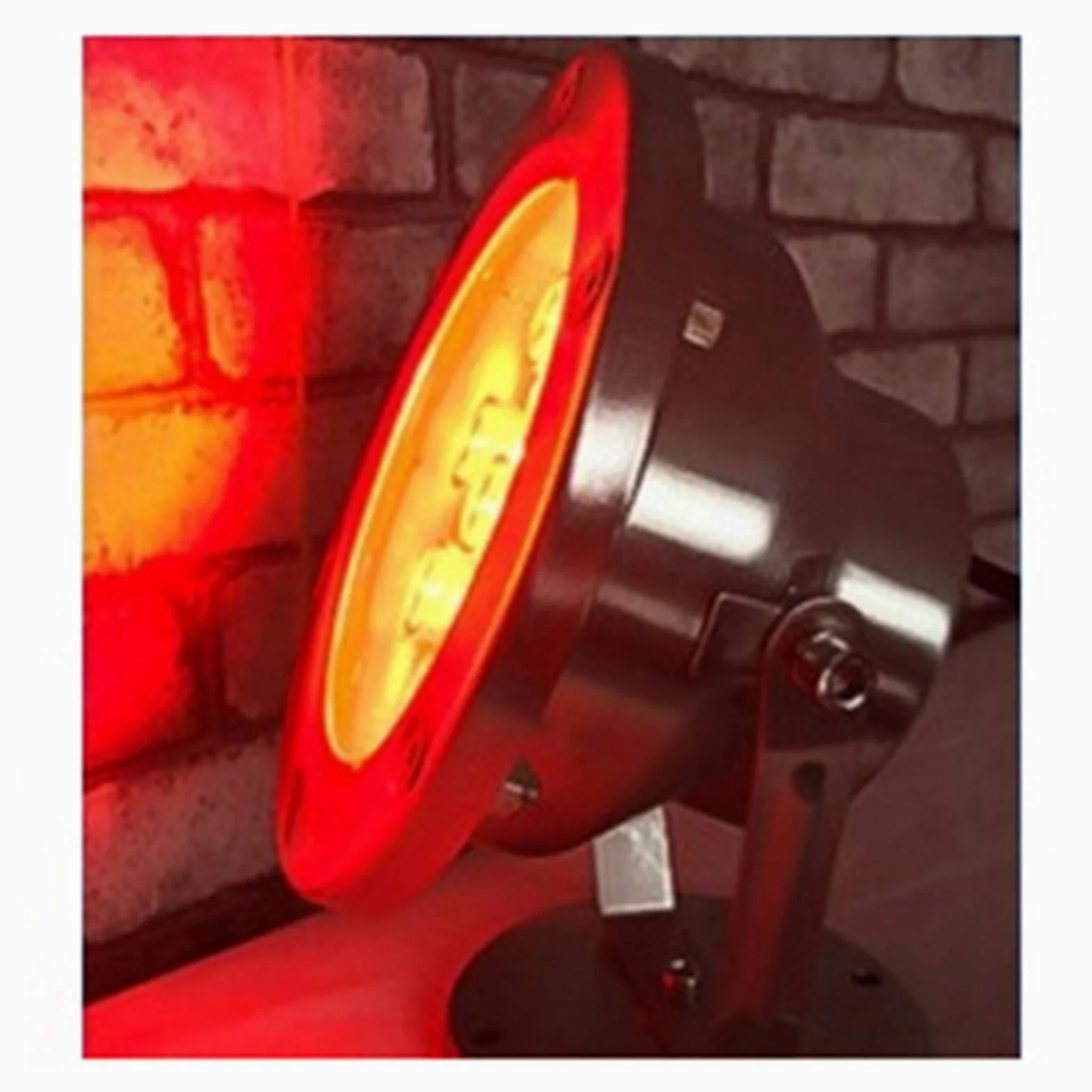 LED Landscape 9W 12v-24v IP68 impermeabile regolabile angolo di illuminazione Waterscape Light per la decorazione subacquea (Red)