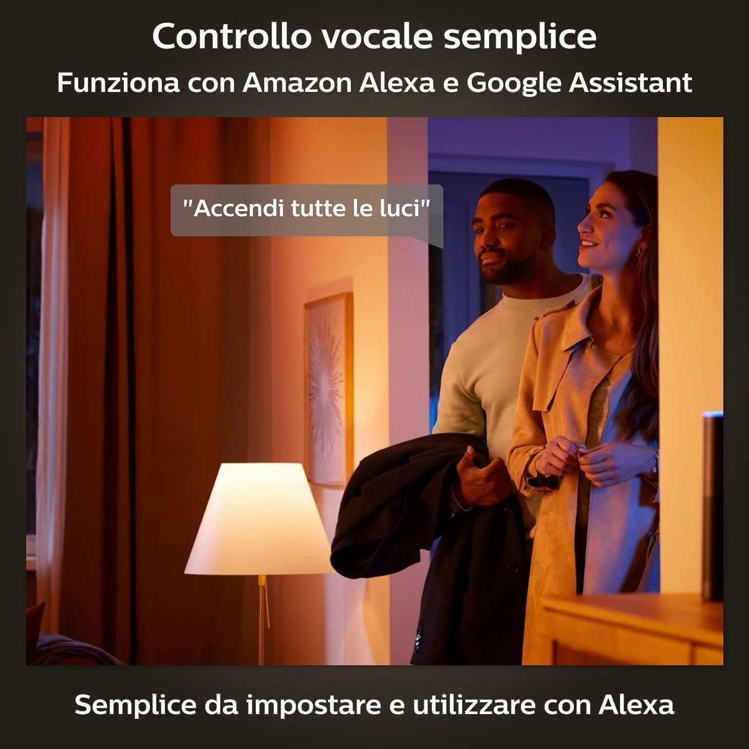 Philips Hue Milliskin White Ambiance, Faretto ad incasso Smart LED, (400 lm / 70 mm), Rotondo, da Caldo a Bianco Freddo, Compatibile con Amazon Alexa, Alluminio, Nuova Generazione, Confezione da 3
