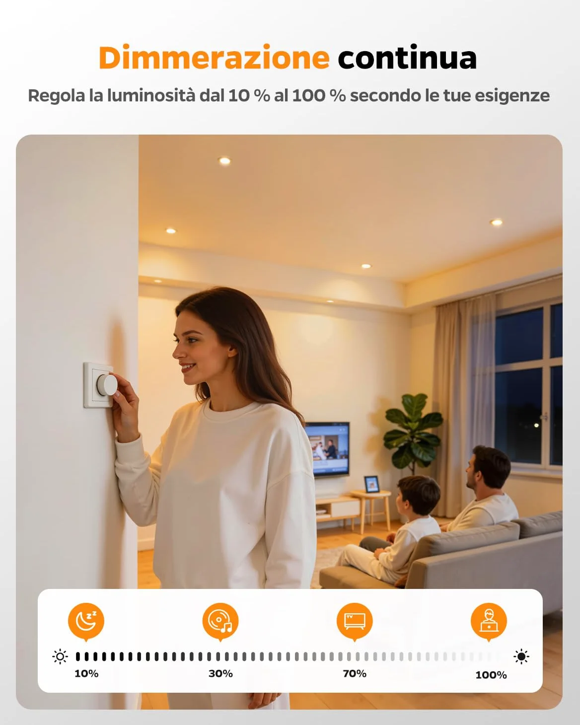 Sanyoung Faretti da Incasso per Cartongesso Dimmerabile 4W, Set di 20 | Foro 55-68mm, Luce Caldo Luce Naturale Luce Freddo, 320LM, Impermeabile IP44, Faretto LED 220V per Bagno
