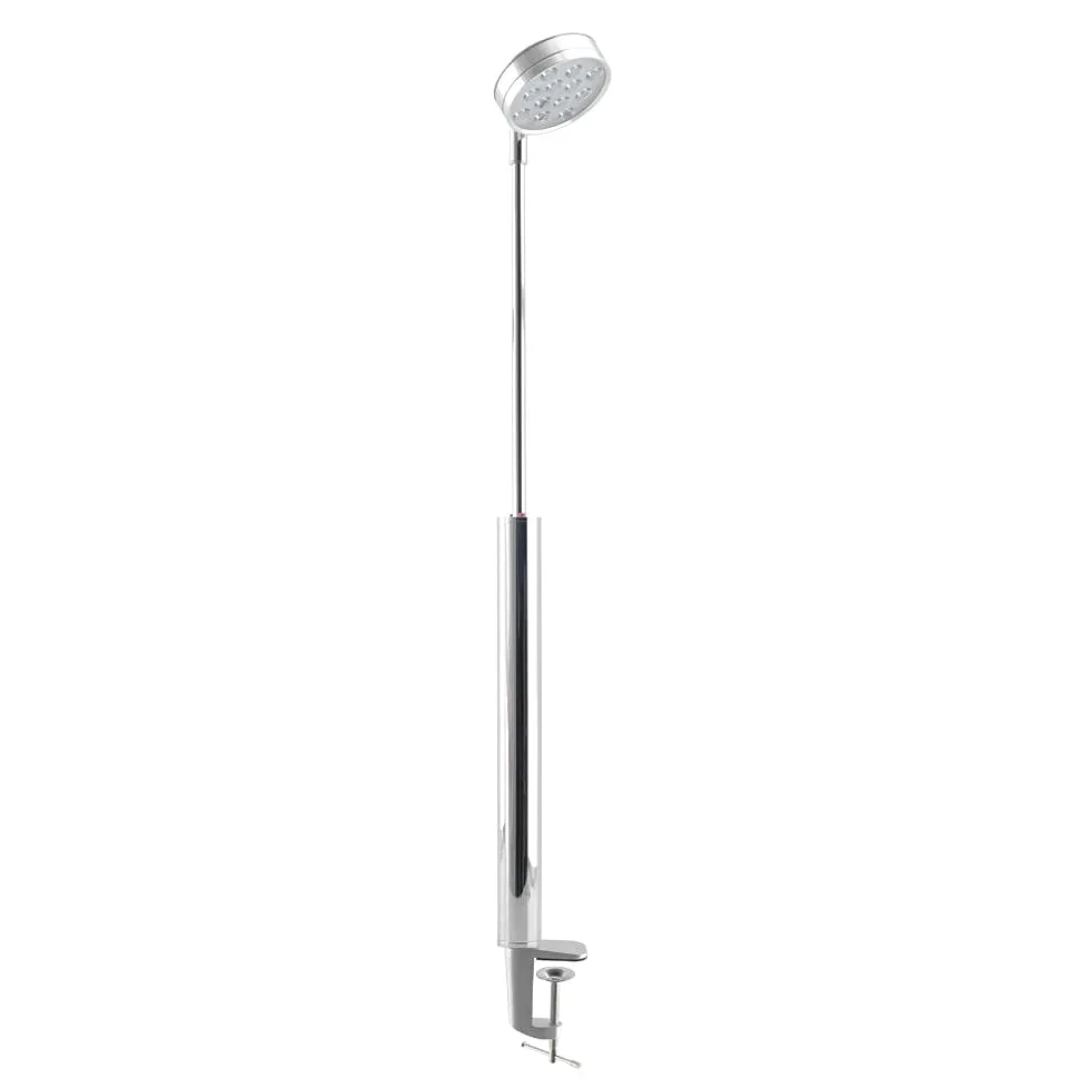 Luci A Clip Lampada Pinza Luce Da Lettura Luce Da Lettura Clip Faretti Di Clip A Pale Lunghe Riflettori Ricaricabili A Led Ultra-Sottili Modifica Del Mercato Notturno Nessun Cablaggio E Senza Punzonat