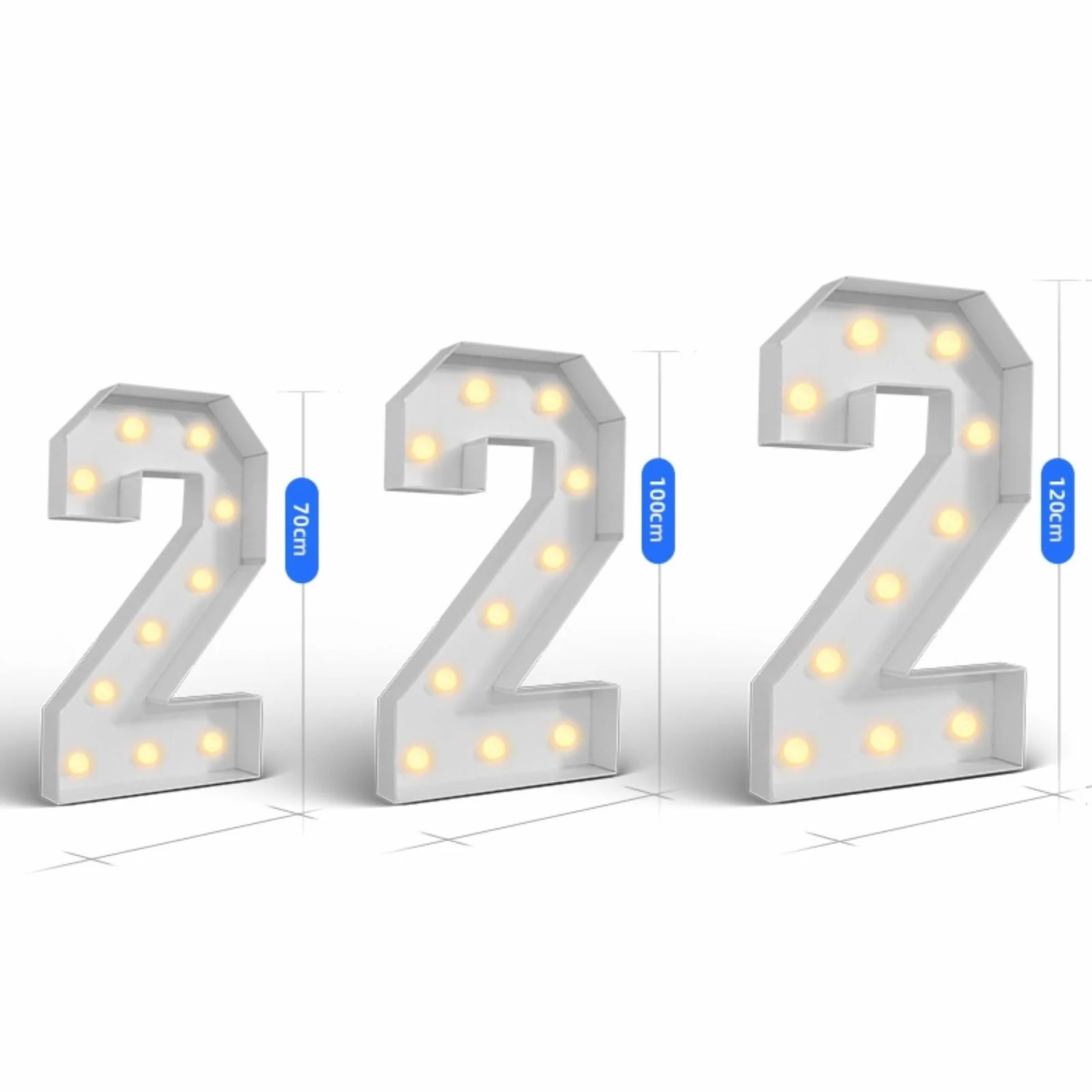Lettera con luci a LED, grande cartello con scritta "Love/Baby Marquee Light", lettera decorativa con luci a LED per anniversari, matrimoni, baby shower