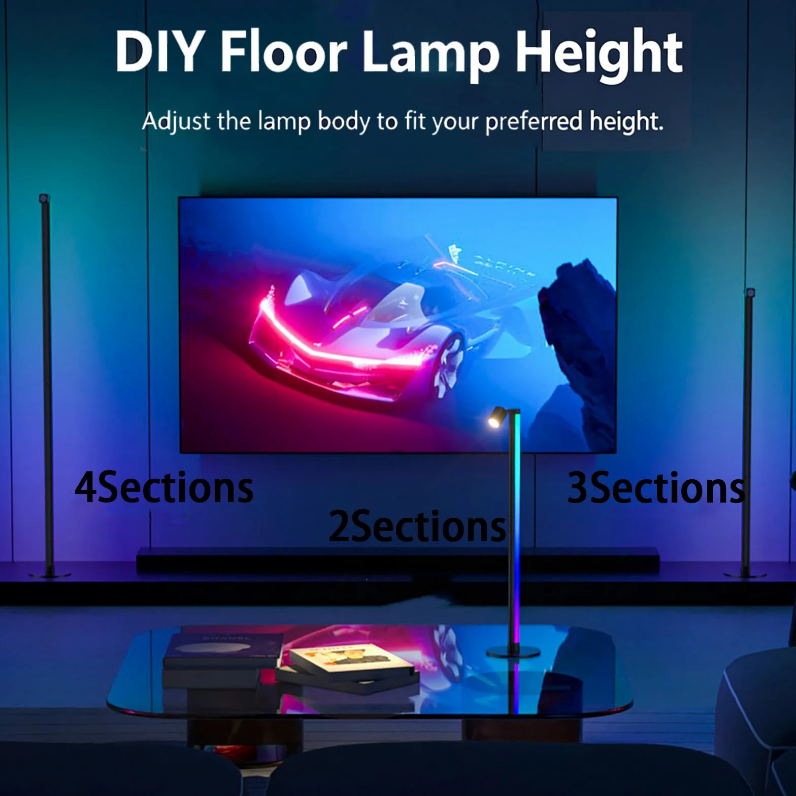 Lampada da scrivania a LED in legno magnetica staccabile | Testa della lampada magnetica rimovibile, regolazione continua touch, luce 4000K senza sfarfallio, batteria da 2600 mAh