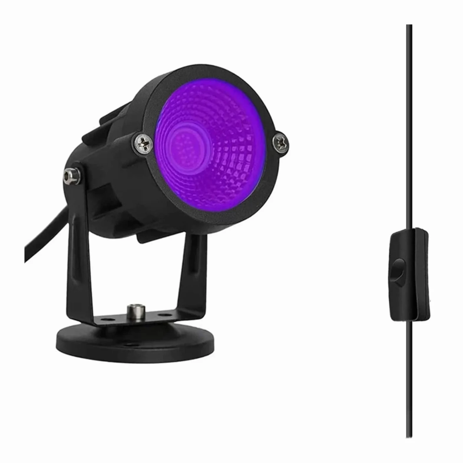 Lampada per polimerizzazione UV Lampada polimerizzante for resina UV for stampante 3D SLA/DLP/LCD Solidifica resina fotosensibile 405nm Luce LED UV con spina Polimerizzazione fai-da-te