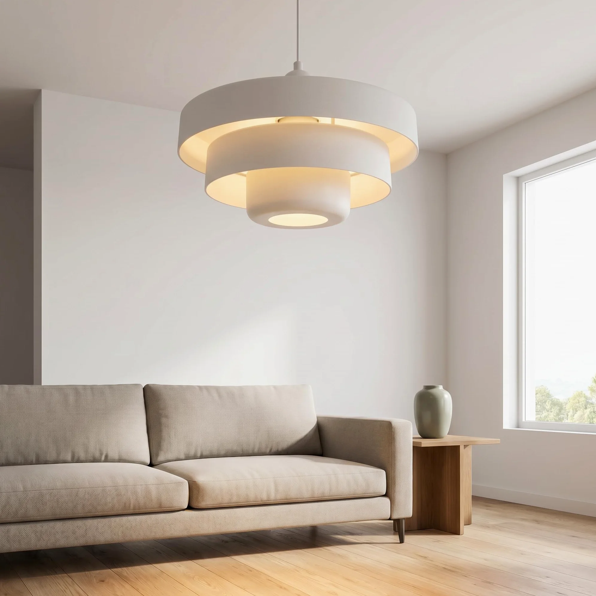 BARCELONA LED lampada sospensione MACARRON E27