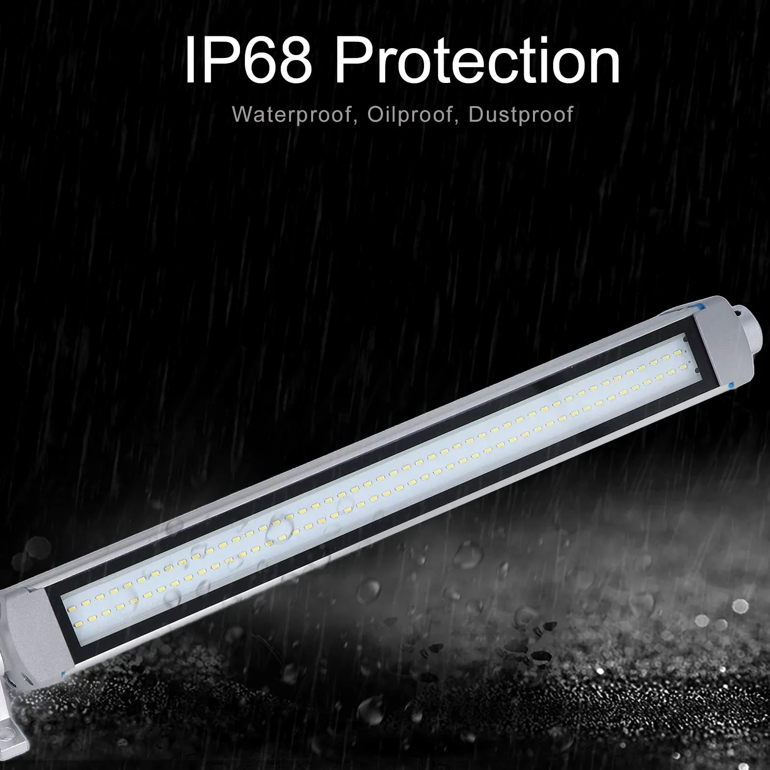 10W Luce Led Ip68 Illuminazione Meccanica Interna 15 Pollici Tubo Lampada Impermeabile 24V A Prova Di Esplosione Con Ip68 Impermeabile Antiolio Antipolvere 380Mm Per Lampada Luce Lampadina A Led