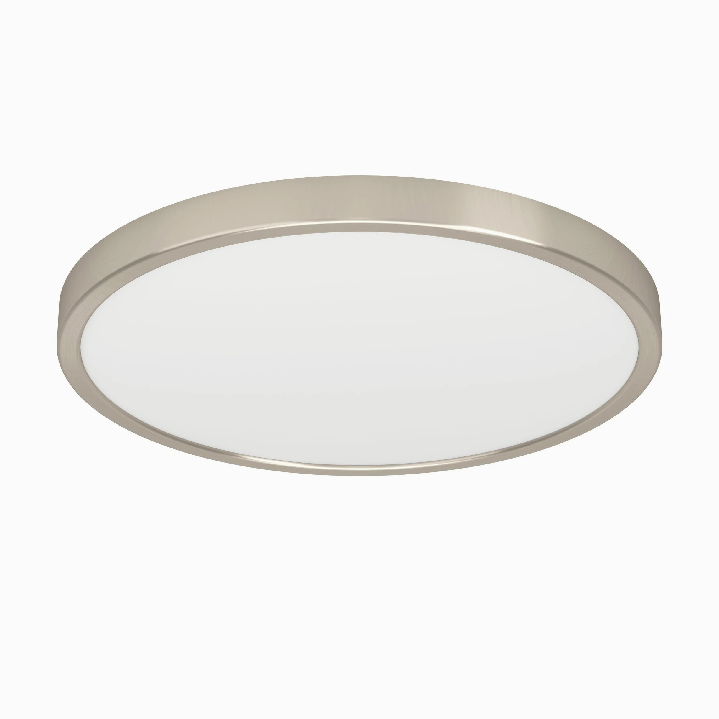 Eglo connect.z Smart-Home Plafoniera LED per bagno Fueva 6-Z, Ø 38,9 cm, ZigBee, app e controllo vocale Alexa, colore della luce (bianco caldo-bianco freddo), dimmerabile, argento, IP44