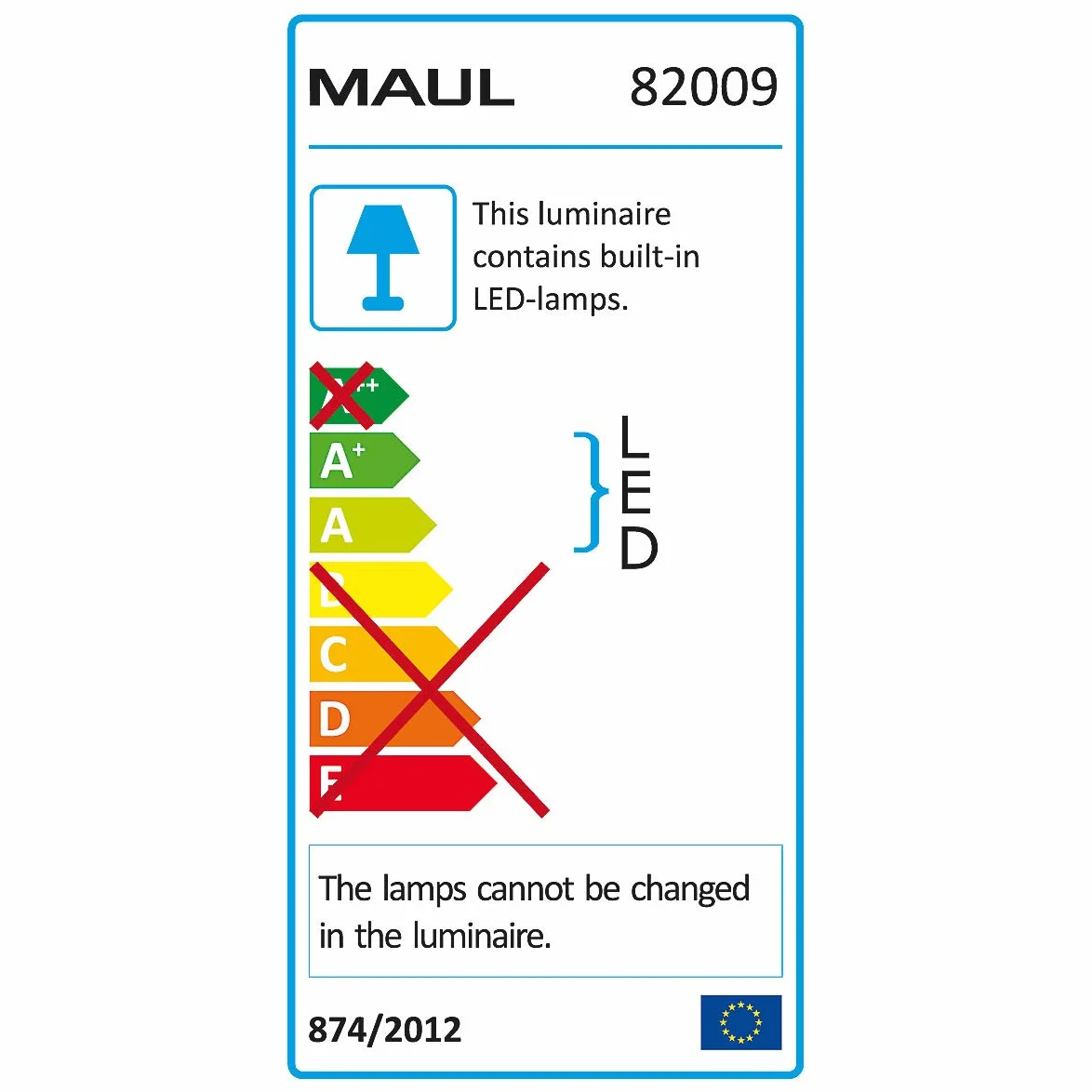 Maul, Lampada da tavolo a LED