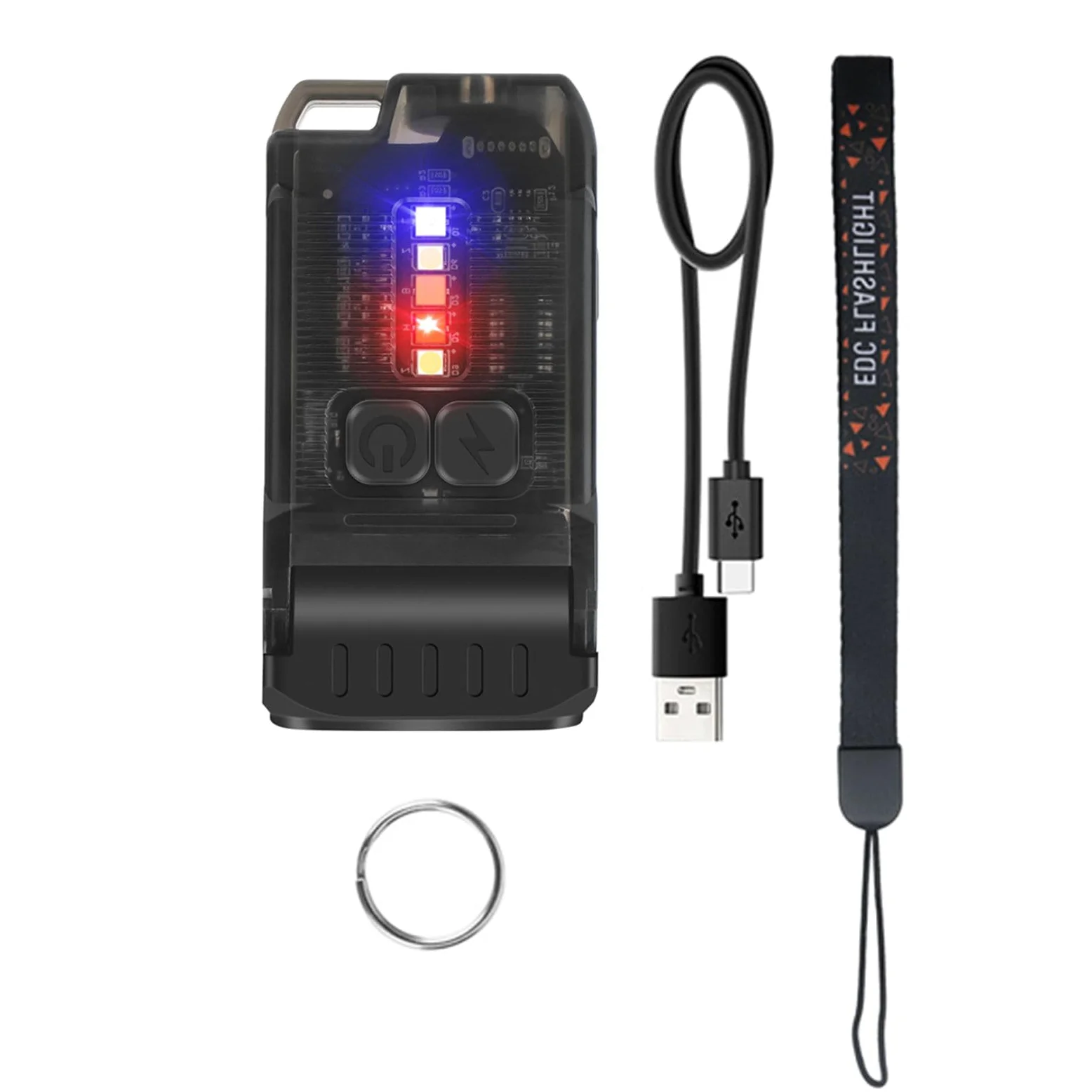 Torcia a LED Torcia Piccola Clip Cappello Torcia Torcia Campeggio Tasca Torcia Impermeabile Torcia Outdoor Torcia