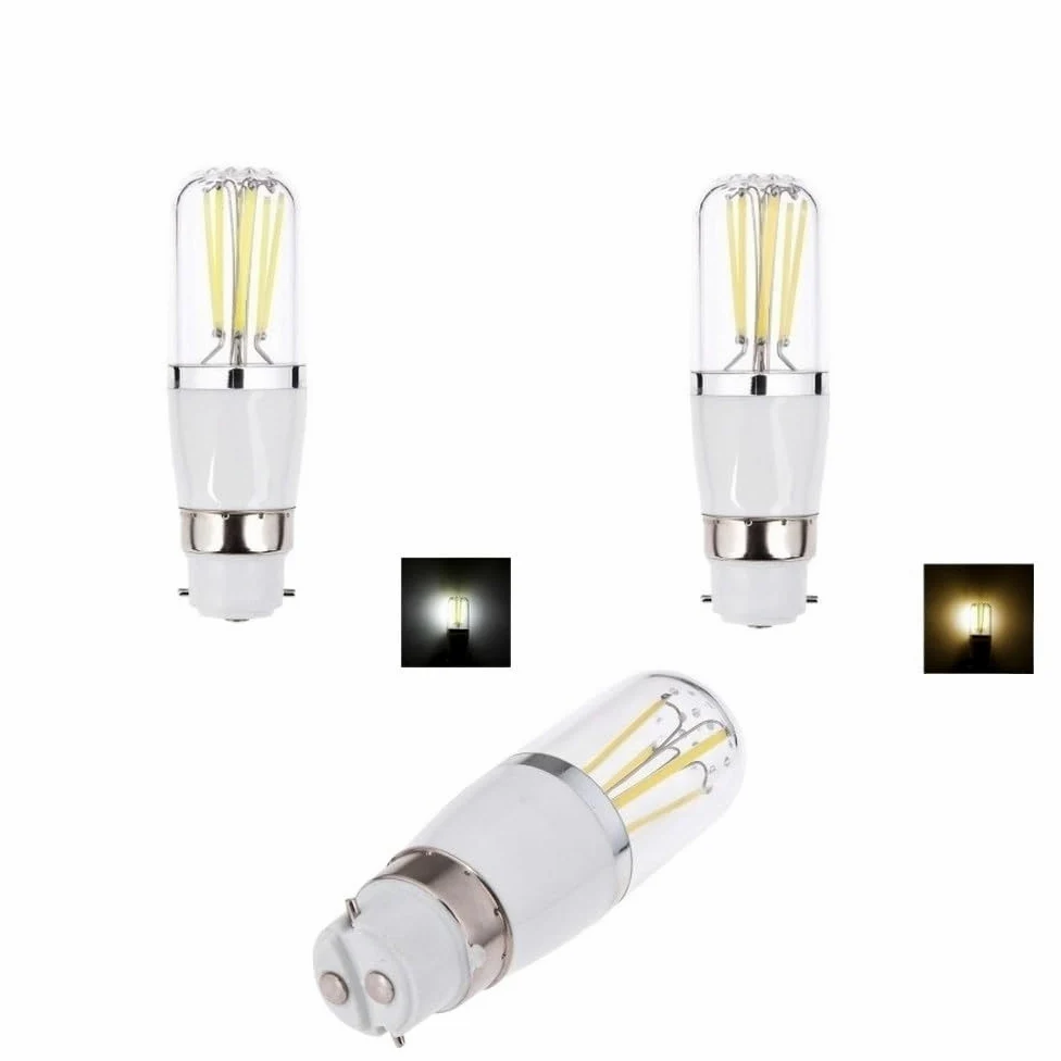 Luci, Confezione da 5, Lampadina LED a Forma di Mais AC85-265V E14/E27/B22 3W/4W/6W, Lampada per la casa, lampadine per Uso Domestico