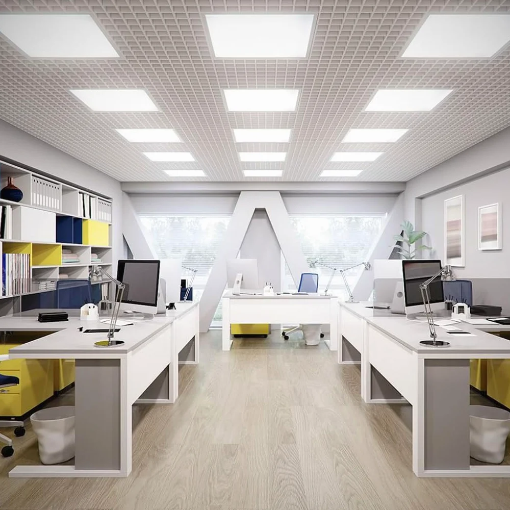 V-TAC VT-60036 Kit 10pz Pannello led smd 36W 60x60 da incasso 120lm/W alta luminosità luce bianco naturale 4000K confezione 10 pannelli - 10217
