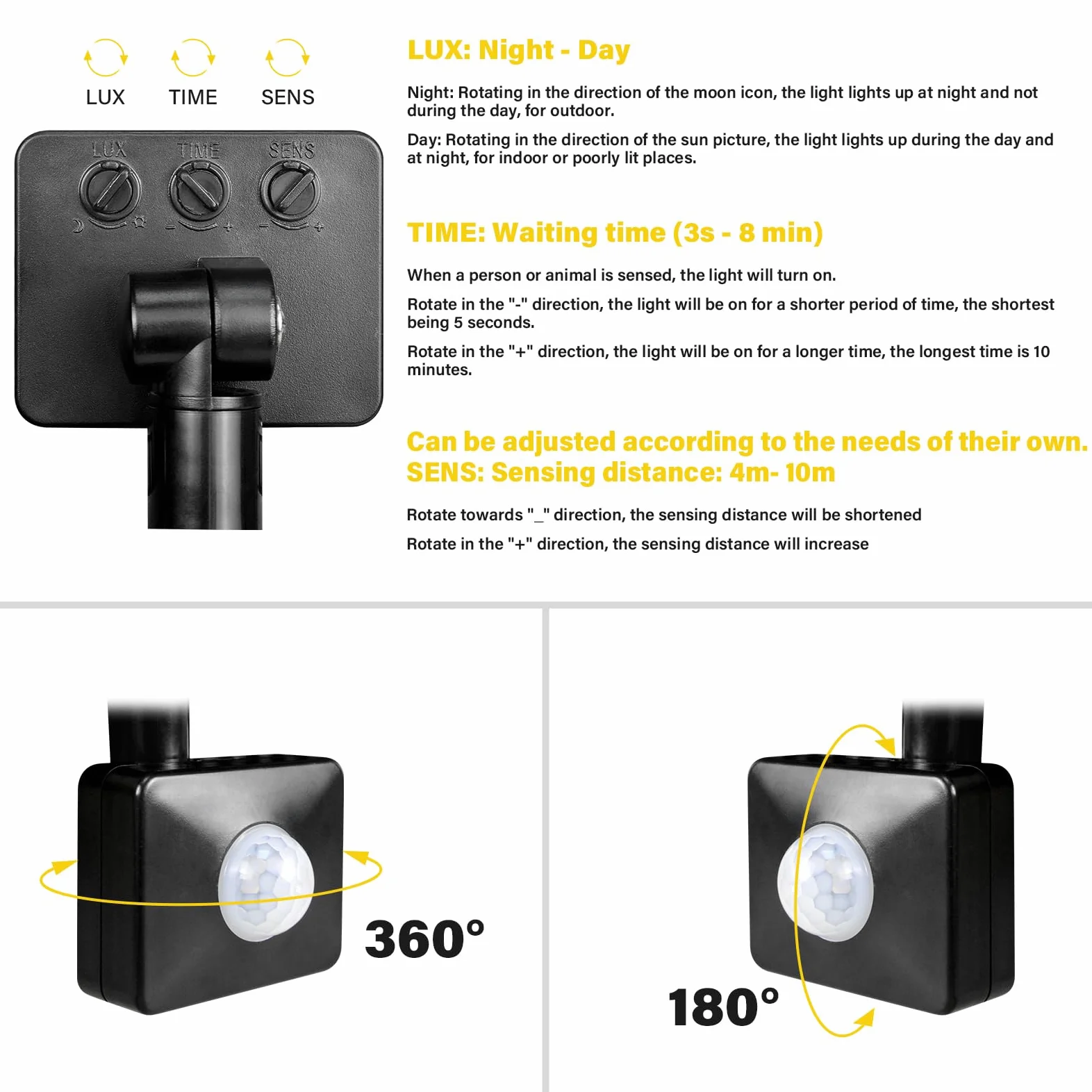 RIGIDON Faretto LED da Esterno con Sensore di Movimento, 100W 10000 LM Proiettore Faro Led Esterno 6000K Bianca Fredda Luci di Sicurezza Impermeabile per Giardino Garage Patio Terrazza Cortile