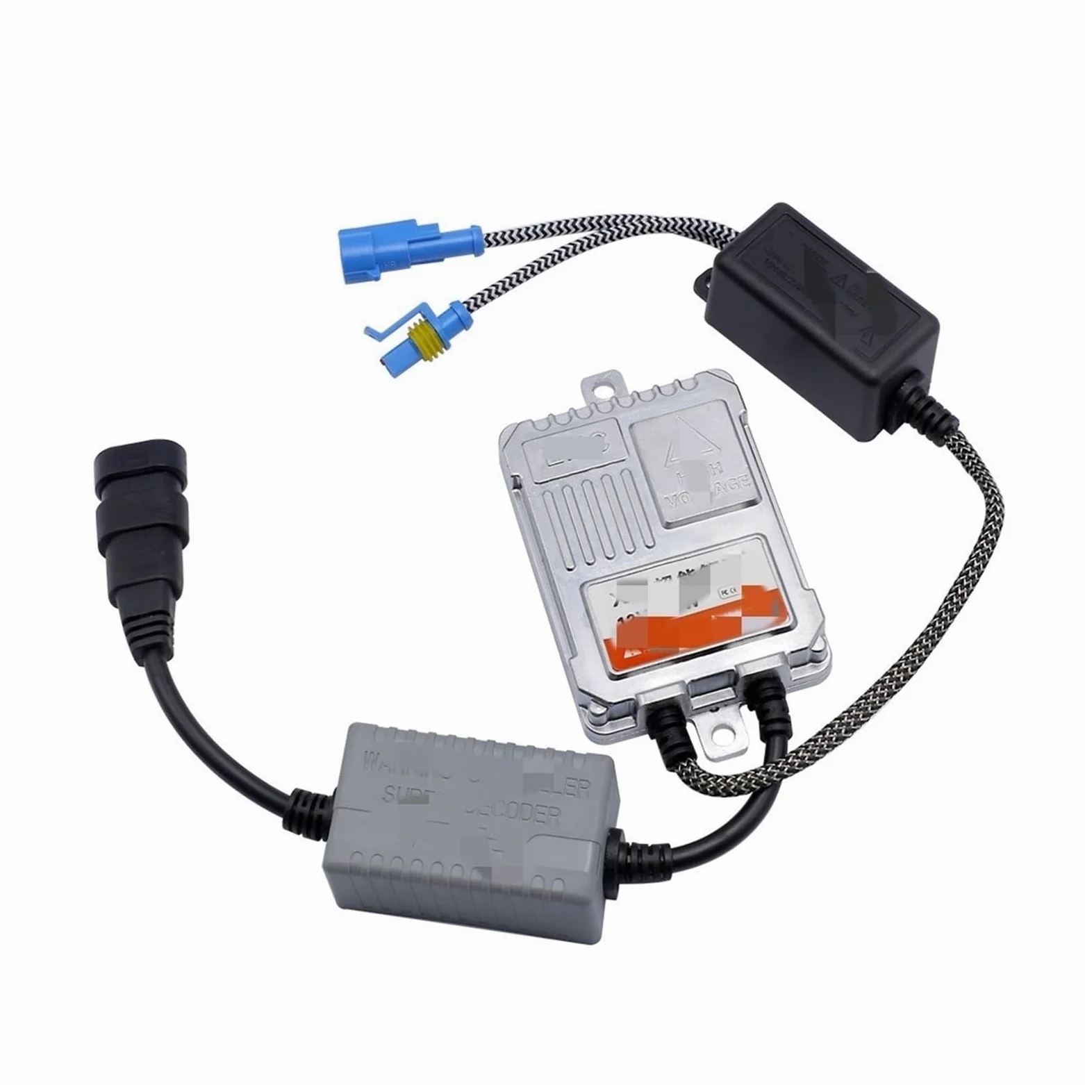 Rallaggi nascosti Per Zavorra Allo Xeno Slim Digital Blocco di Accensione Nessun Errore Zavorra Reattore per AC 55 W 12 V per Lampada Allo Xeno H1 H7 H4 H11 9005 9006(1PCS)