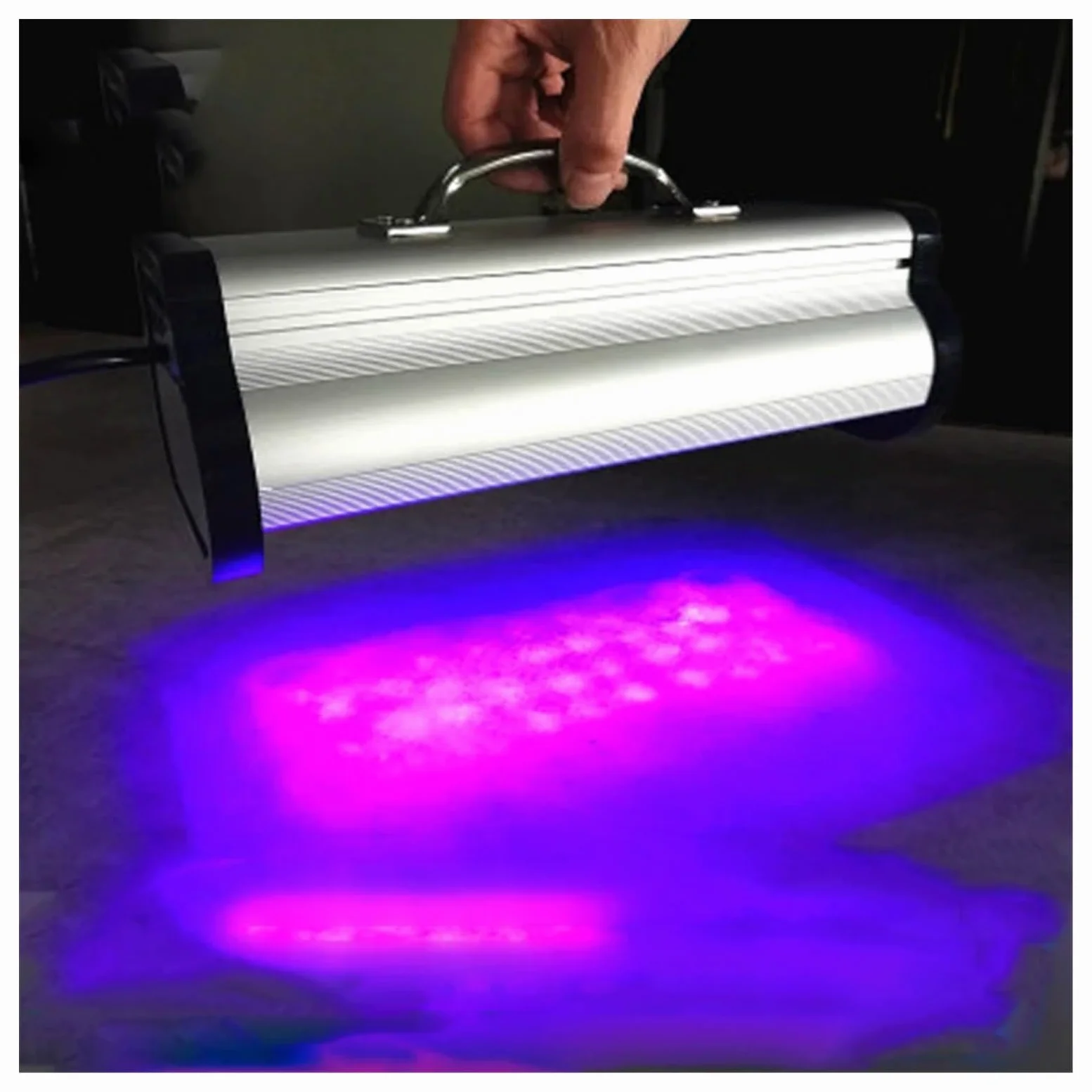 Lampada per polimerizzazione UV Lampada polimerizzante colloidale UV portatile da 400 W LED Testina di stampa Stampante fotografica a getto d'inchiostro Lampada polimerizzante UV Cob da 395 nm(405nm)