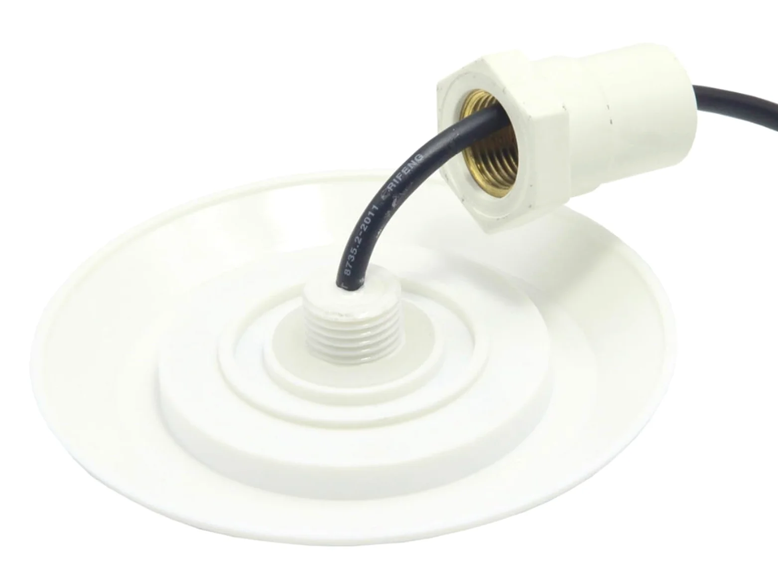 EDEDE Luci Piscina, Luce for Piscina a LED Luce for Piscina RGB 9W RGB Controller di Controllo Esterno Luce LED DC12V(Warm White)