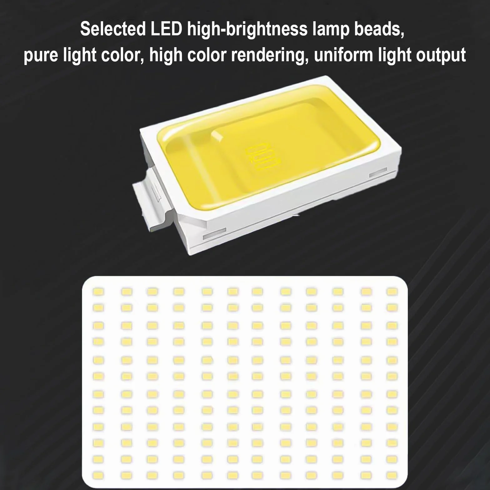 Proiettore ultra luminoso da 50-400 W in alluminio, IP65 for cortile, giardino, stadio, parco giochi(100W)