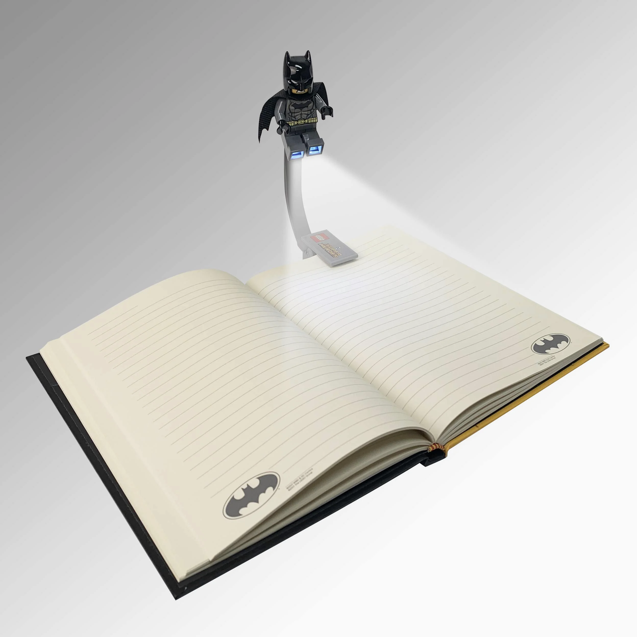 IQ LEGO DC Super Heroes Batman - Luce USB del libro (CL20) | Alimentazione a batteria o USB