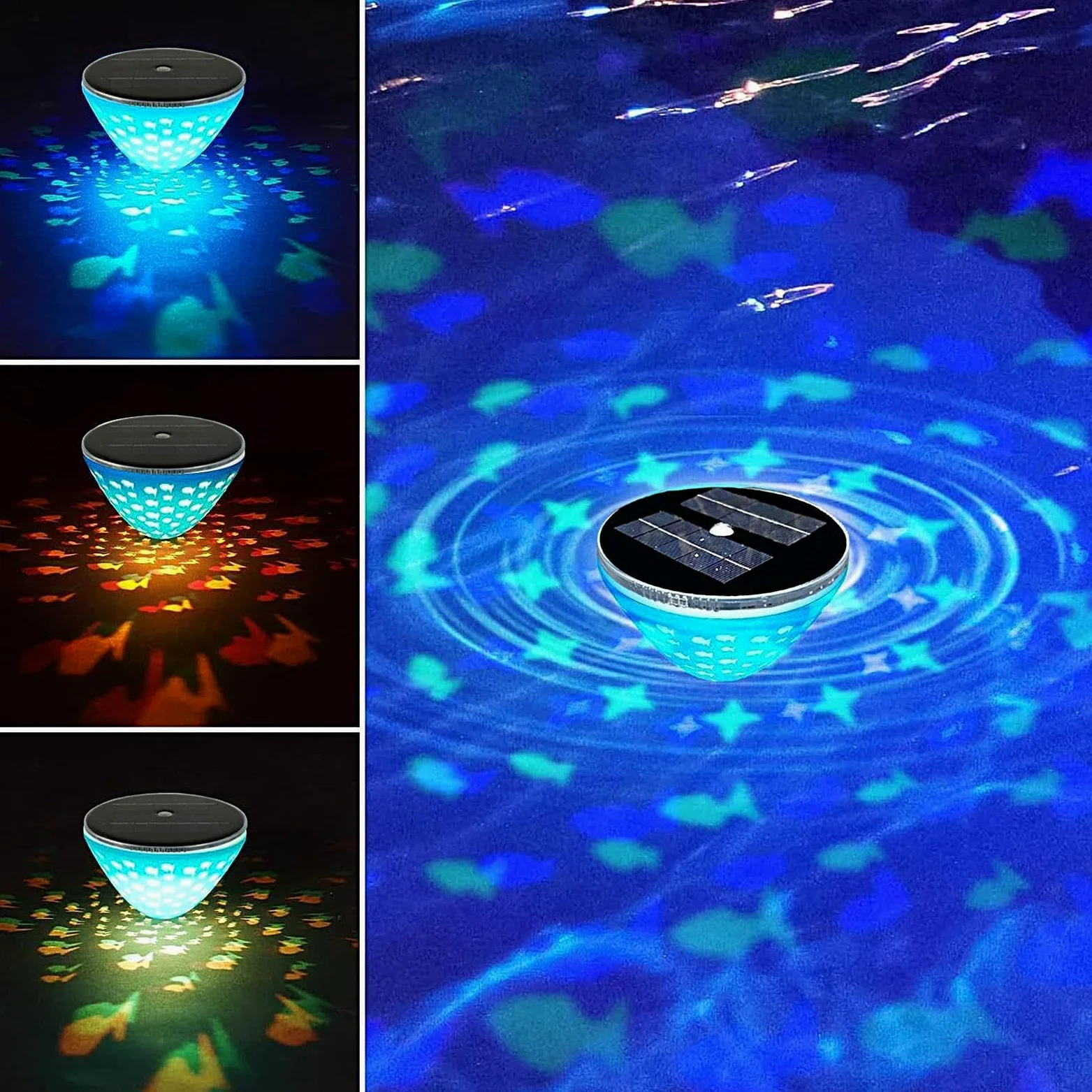 Galleggianti Da Piscina 2 Pezzi Illuminazione Ambientale Multimodale | Feste Con Da Piscina Colorate Per Casa Hotel Bagno Vasca da Bagno Vasca Idromassaggio Piscina Fuori Terra Interrata Festa